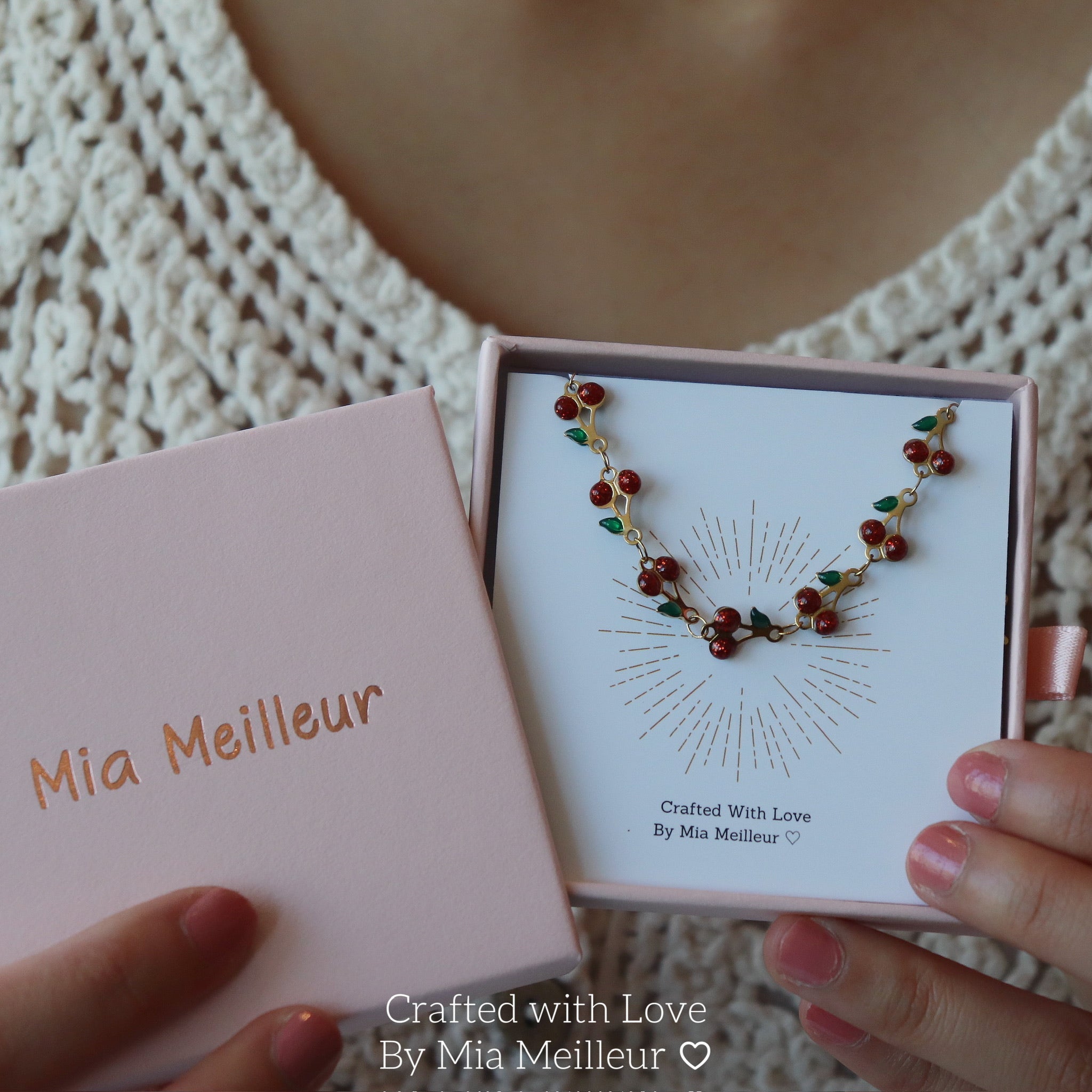 Cherry Charm Bracelet