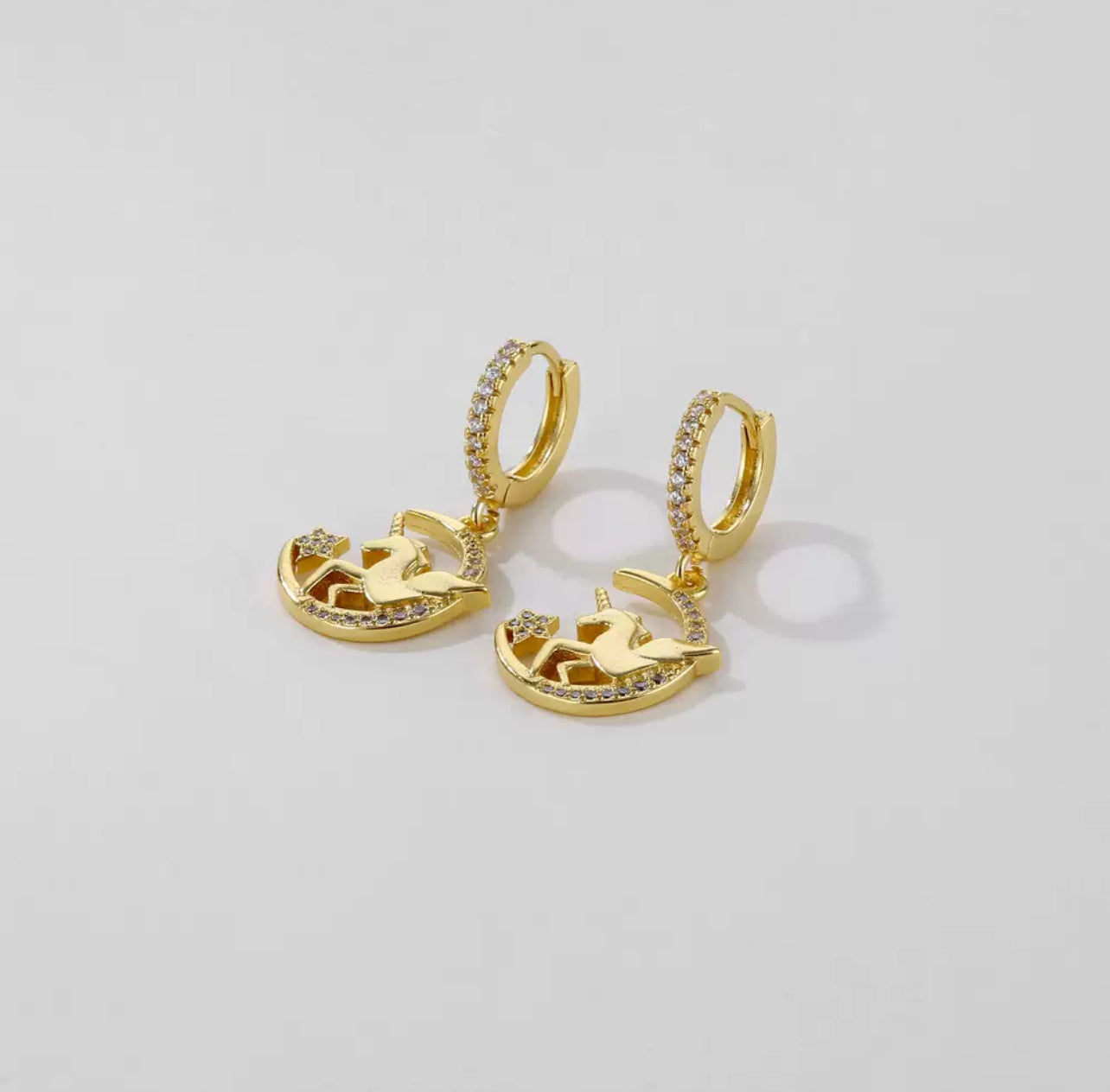 Unicorn Charm Earrings