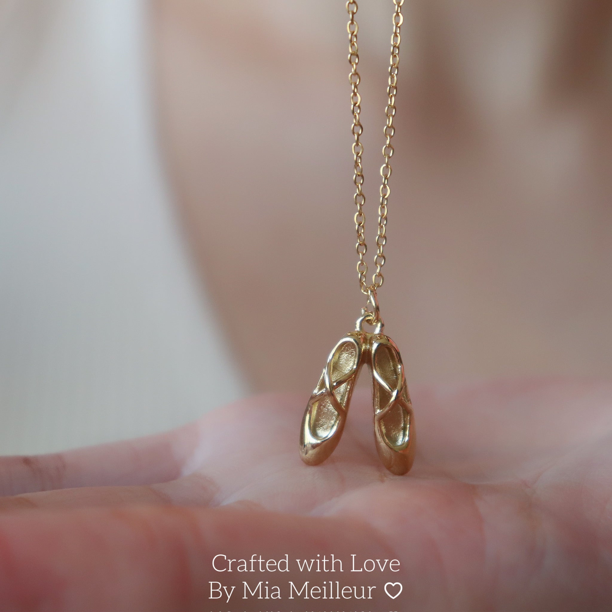 Ballet Shoes Necklace