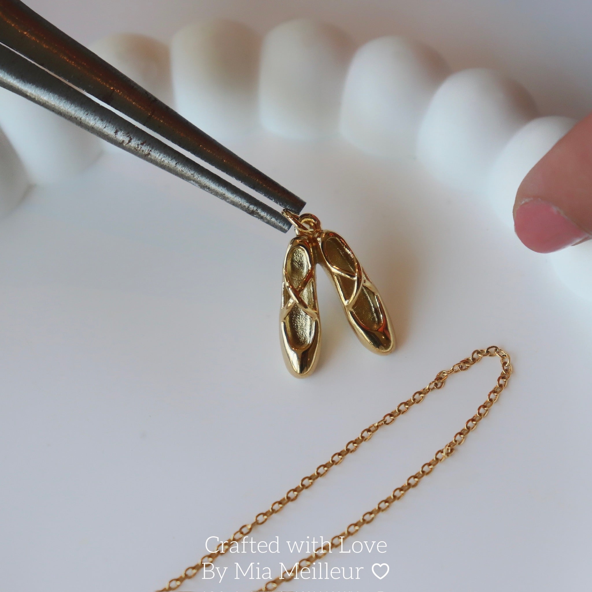 Ballet Shoes Necklace