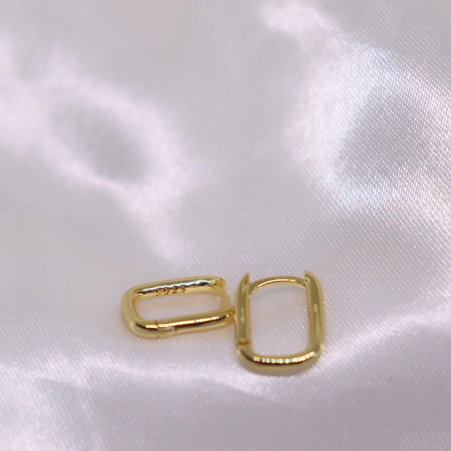 Minimalist Square Hoop Earrings