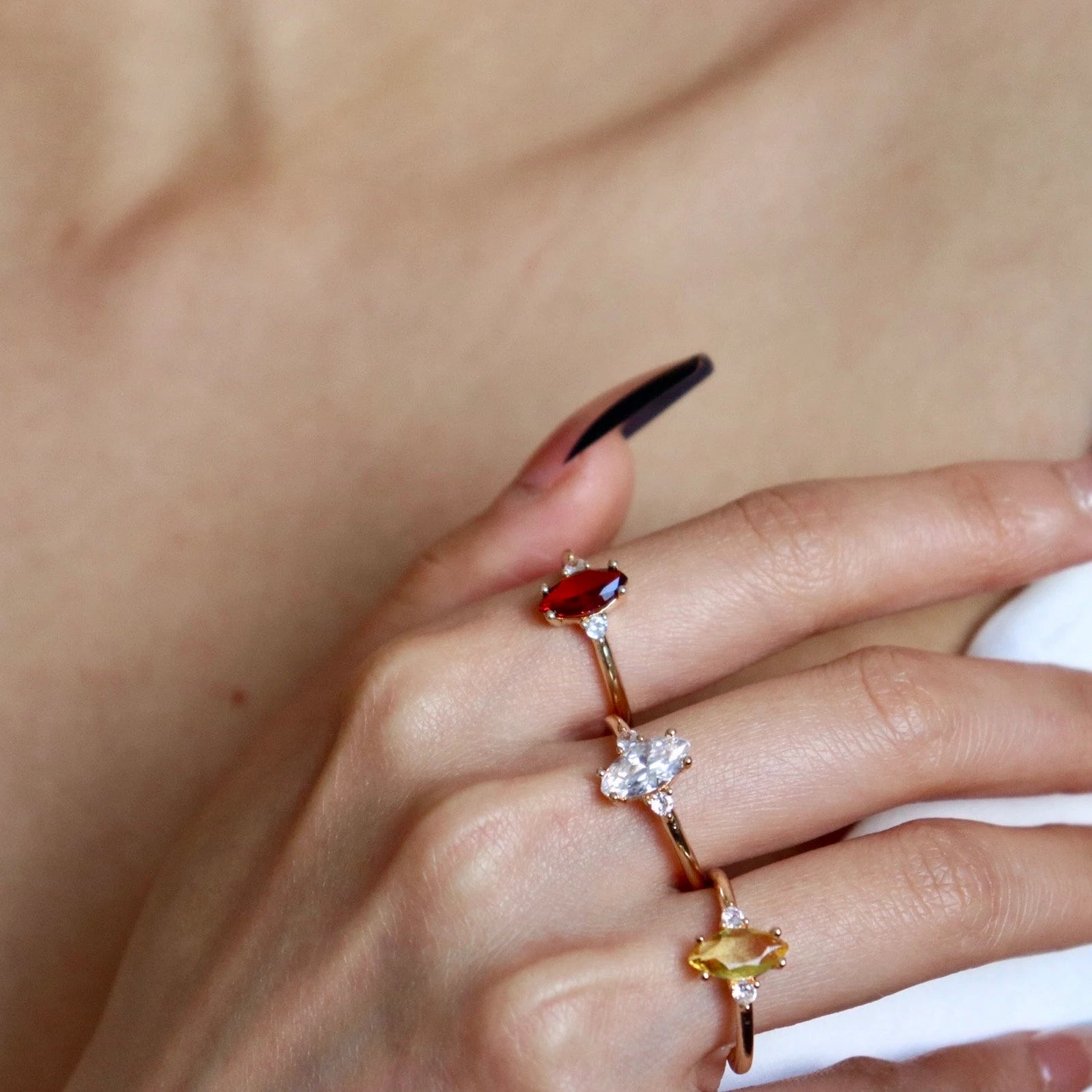 Custom Birthstone Ring