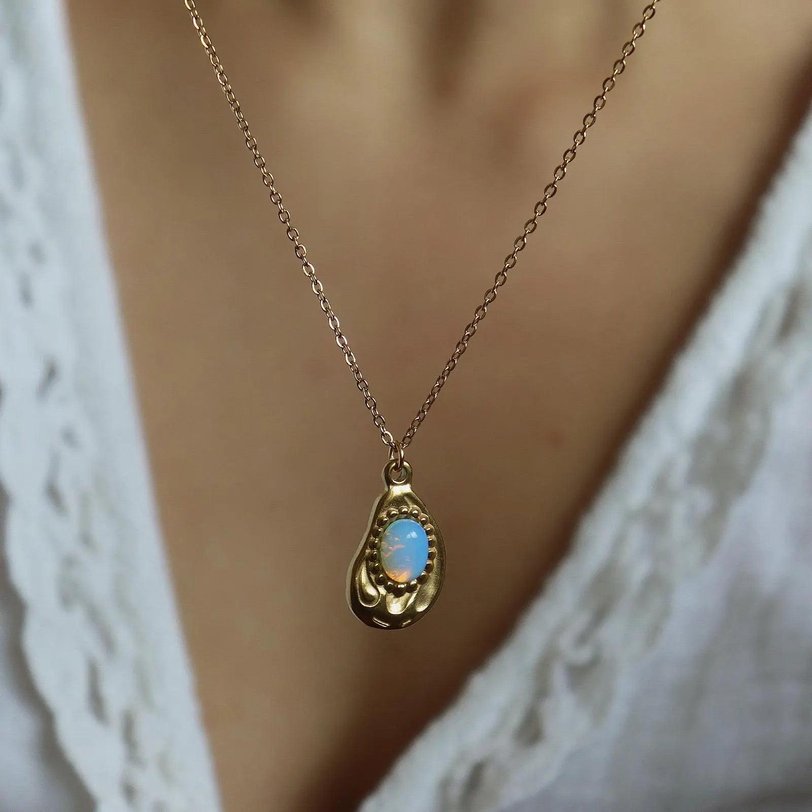 Vintage Opal Necklace