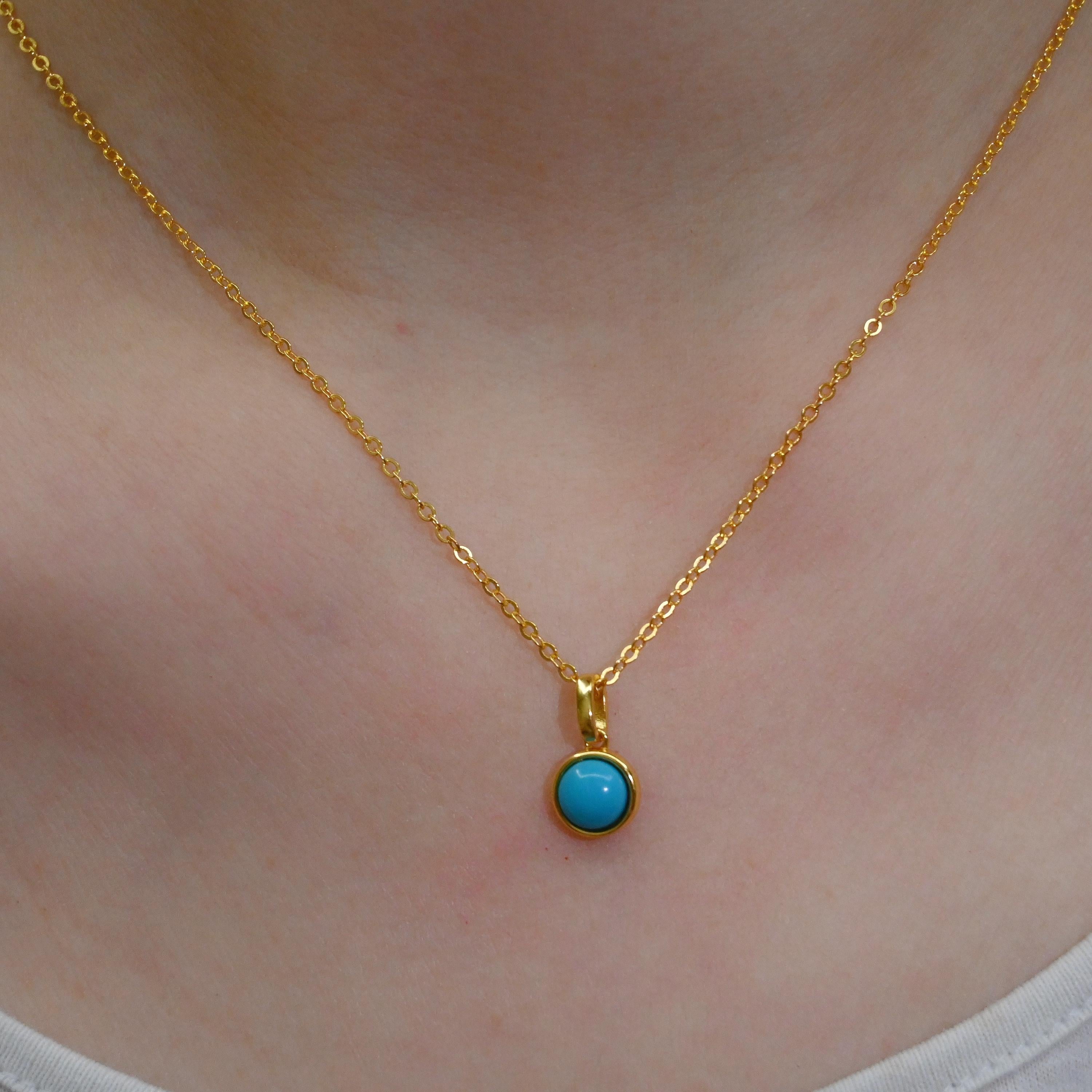 Natural Turquoise Necklace