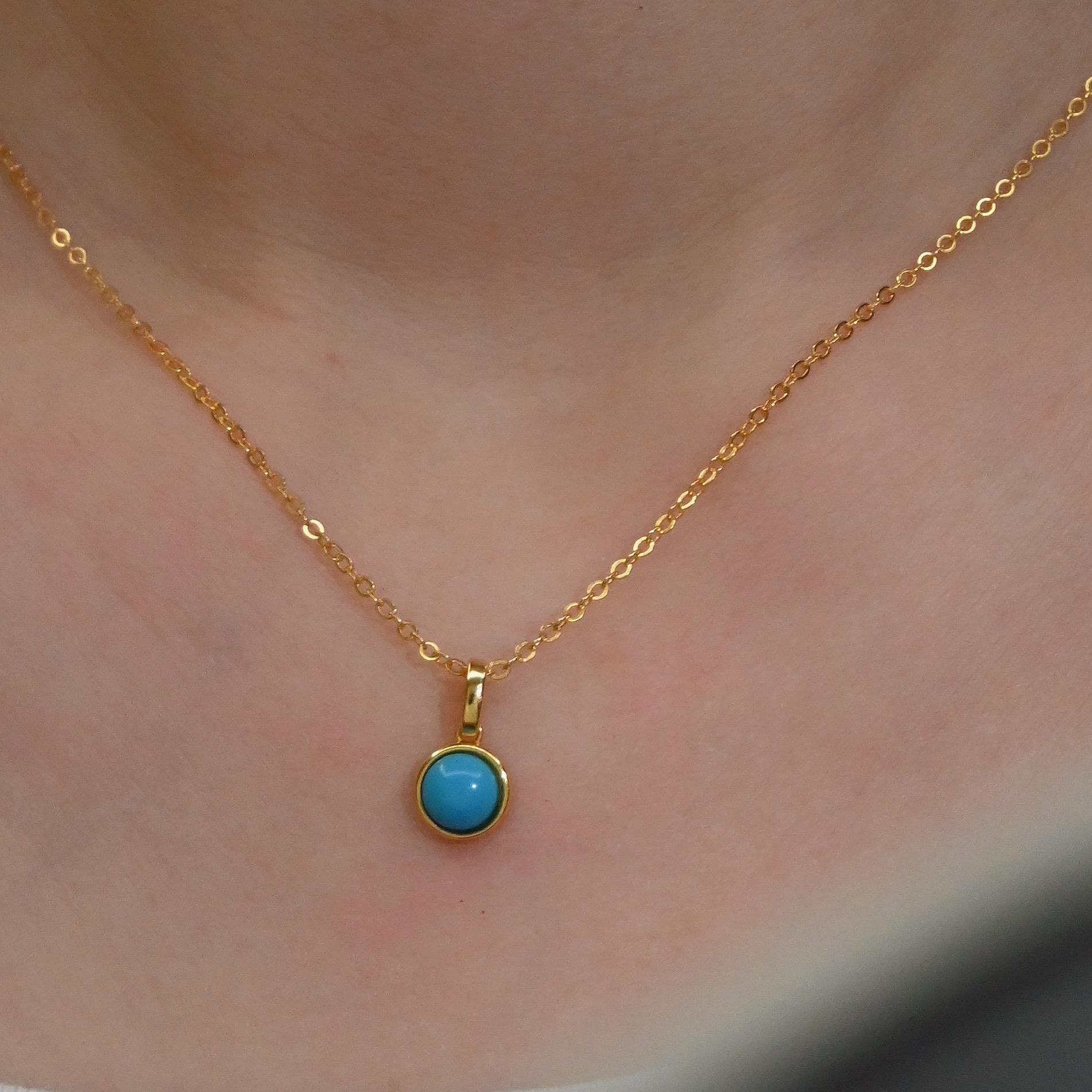 Natural Turquoise Necklace