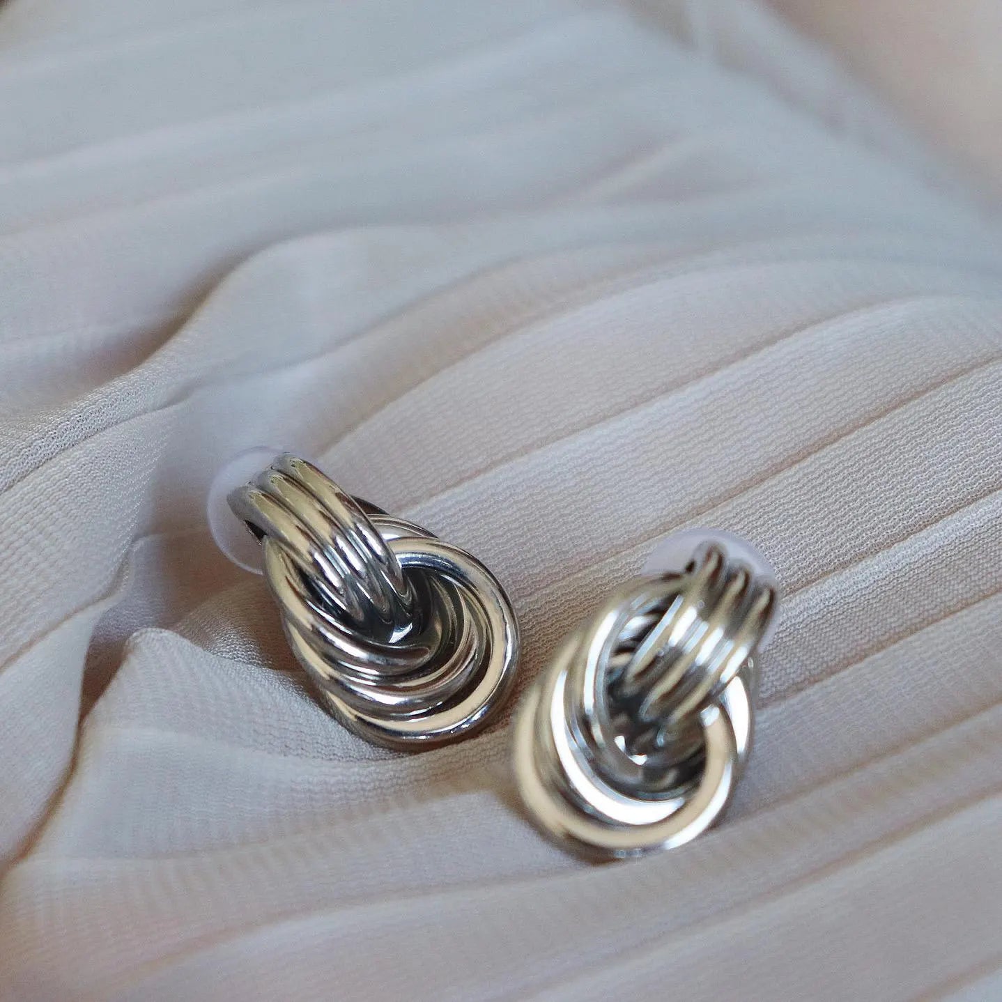 Triple Knot Earrings