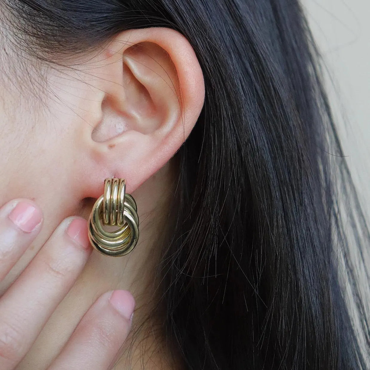 Triple Knot Earrings