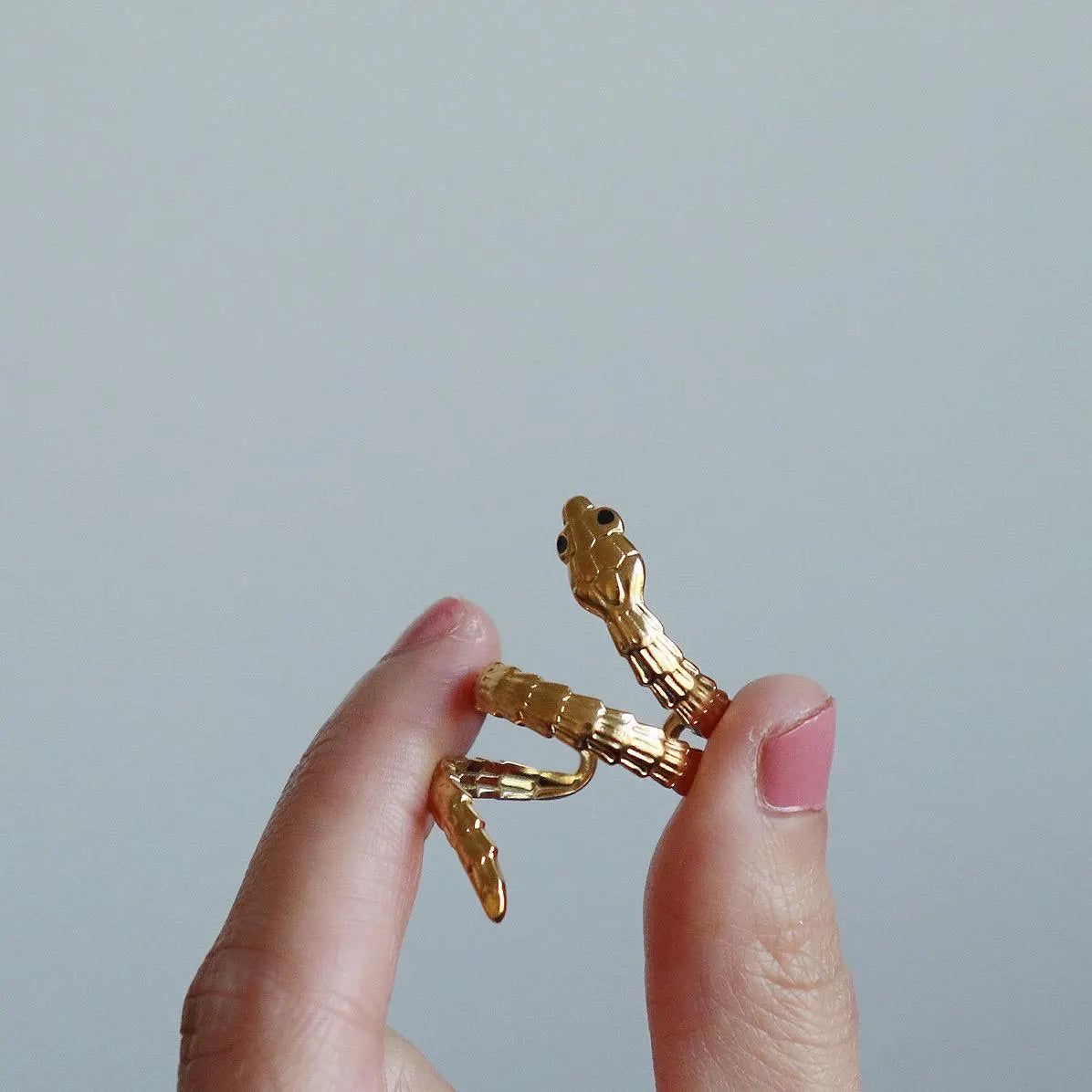 Adjustable Snake Ring