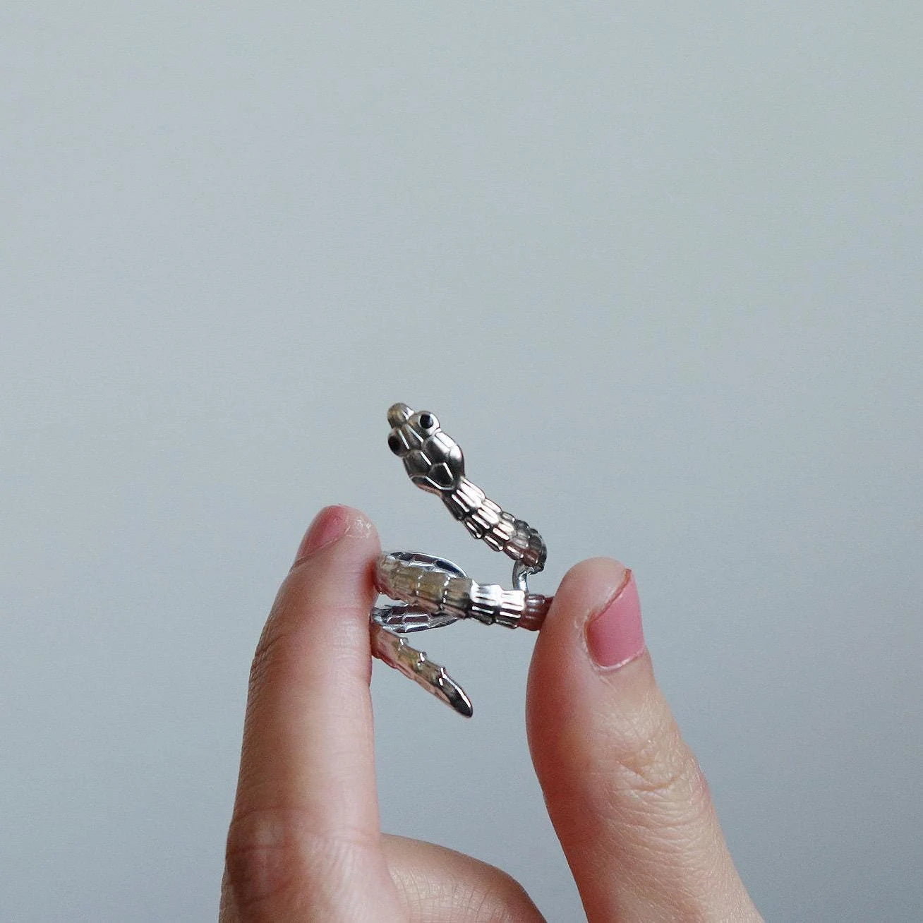 Adjustable Snake Ring