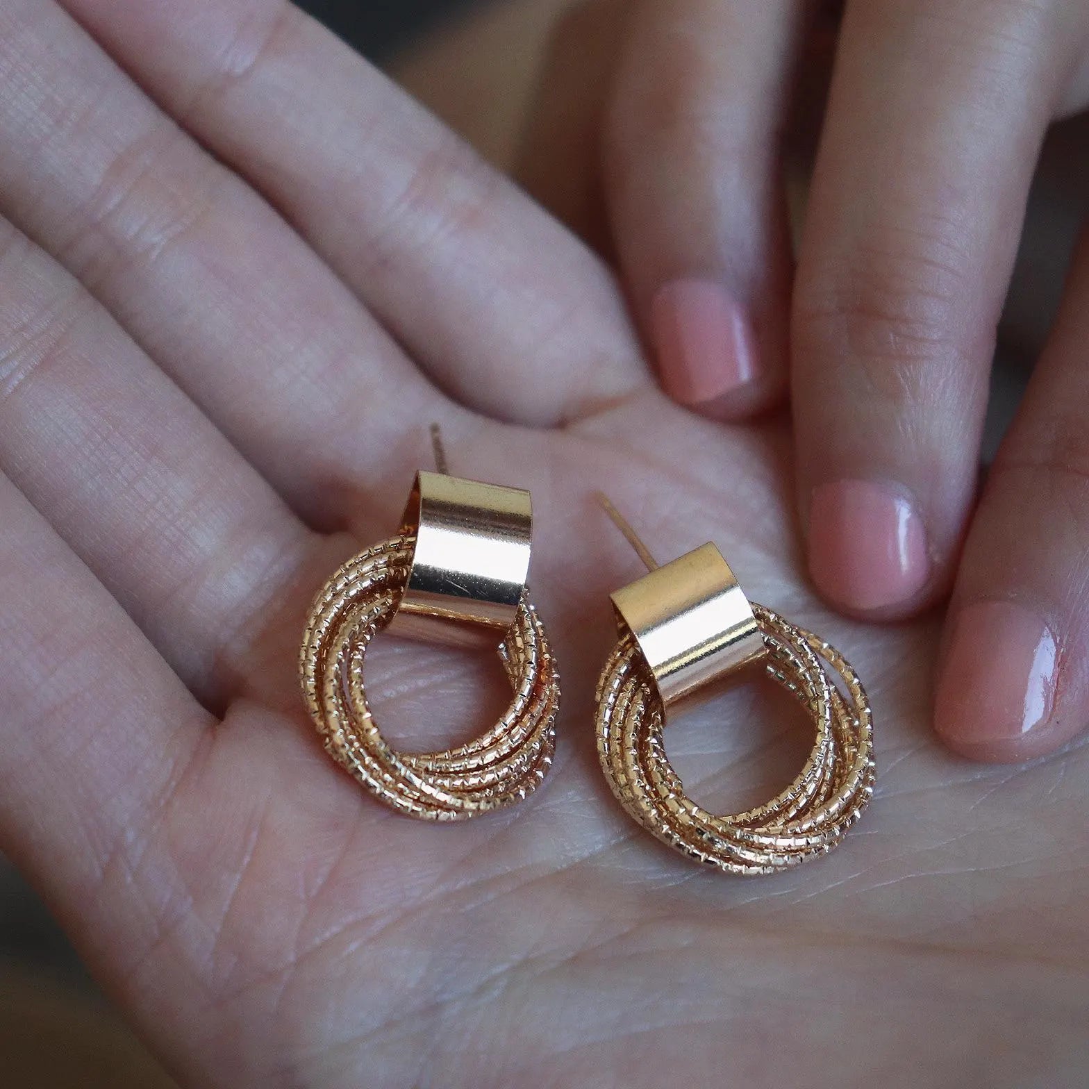 Multi Layered Earrings