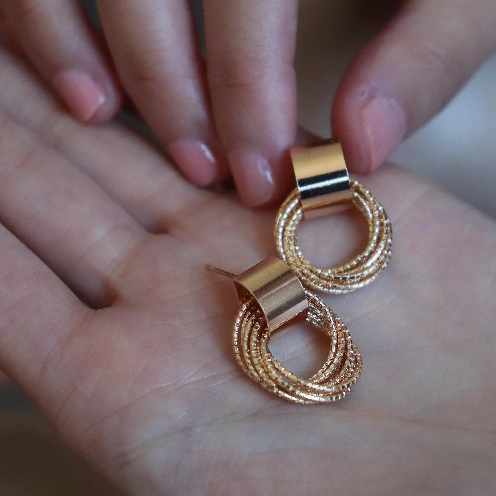 Multi Layered Earrings