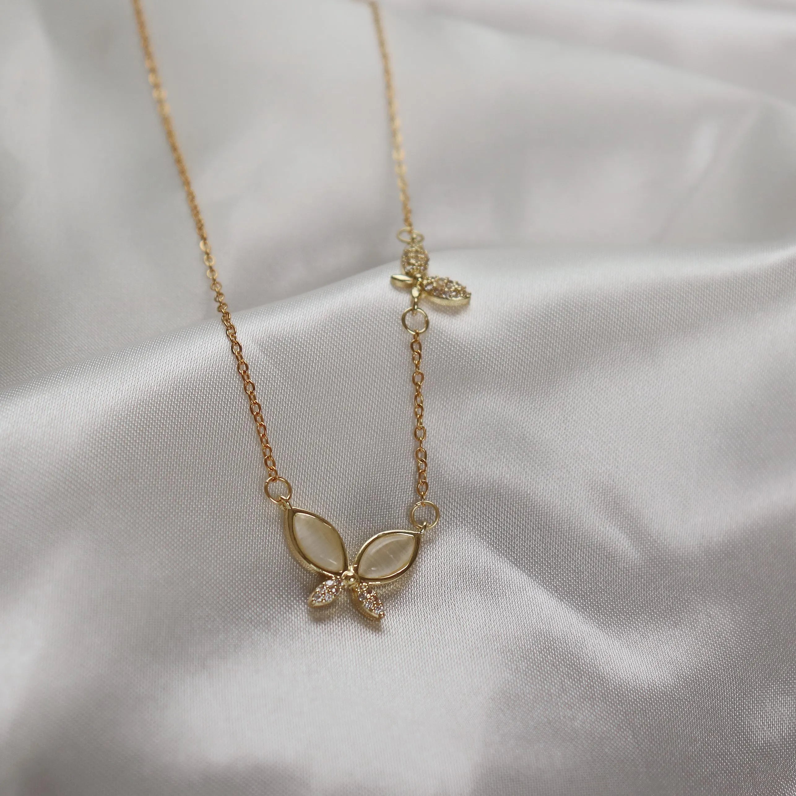 Dainty Butterfly Necklace