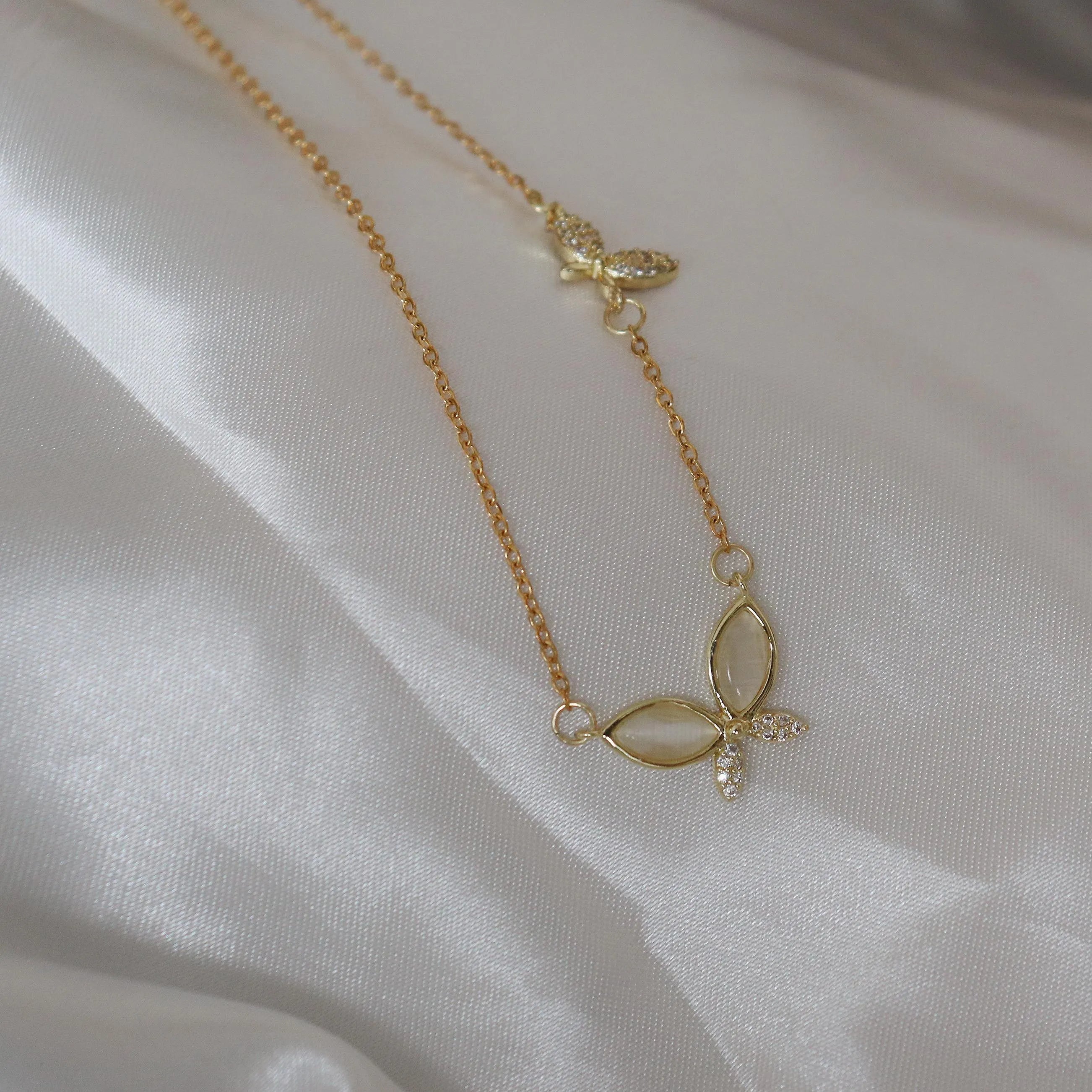 Dainty Butterfly Necklace