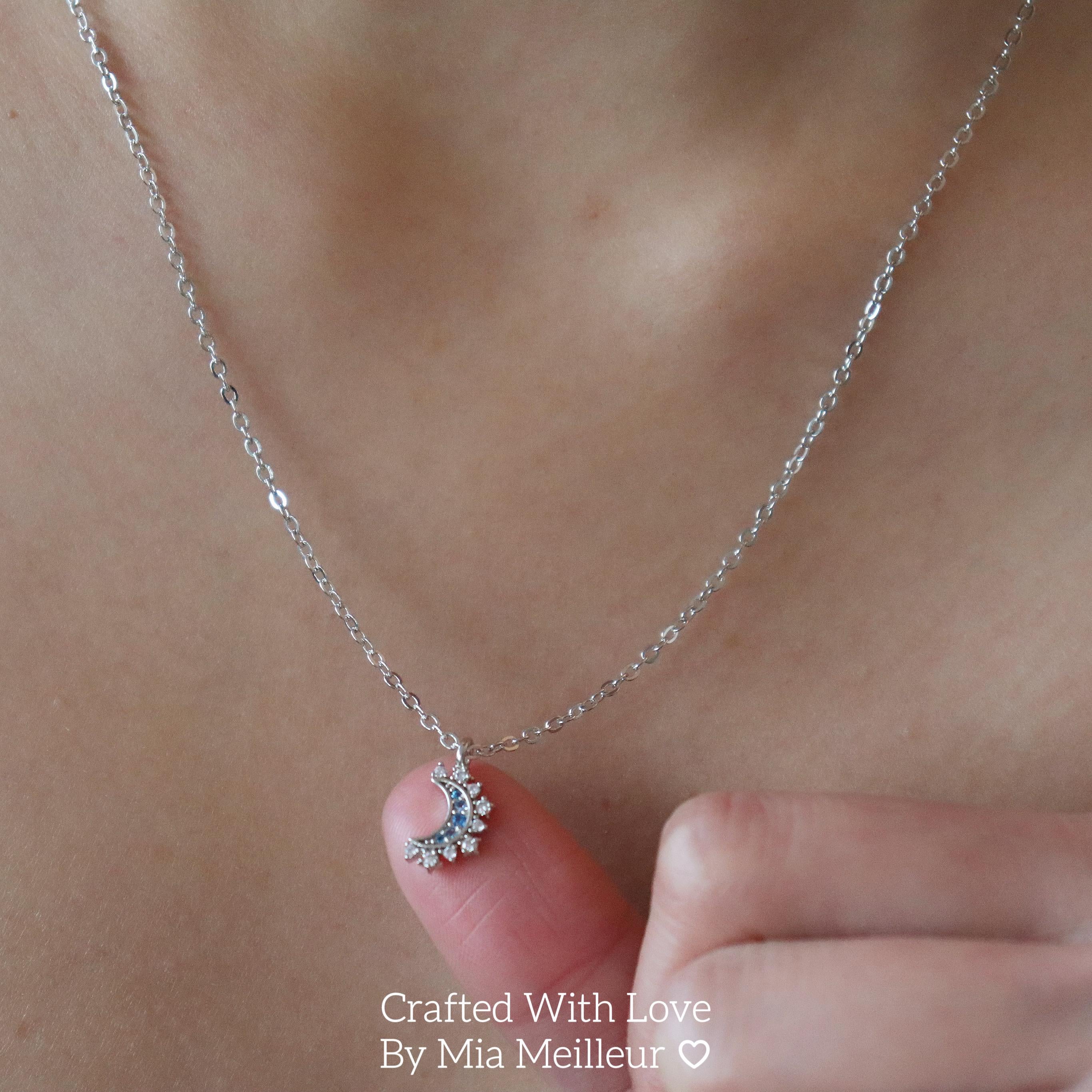 Sun and Moon Necklace, Sunshine and Moonlight Necklace