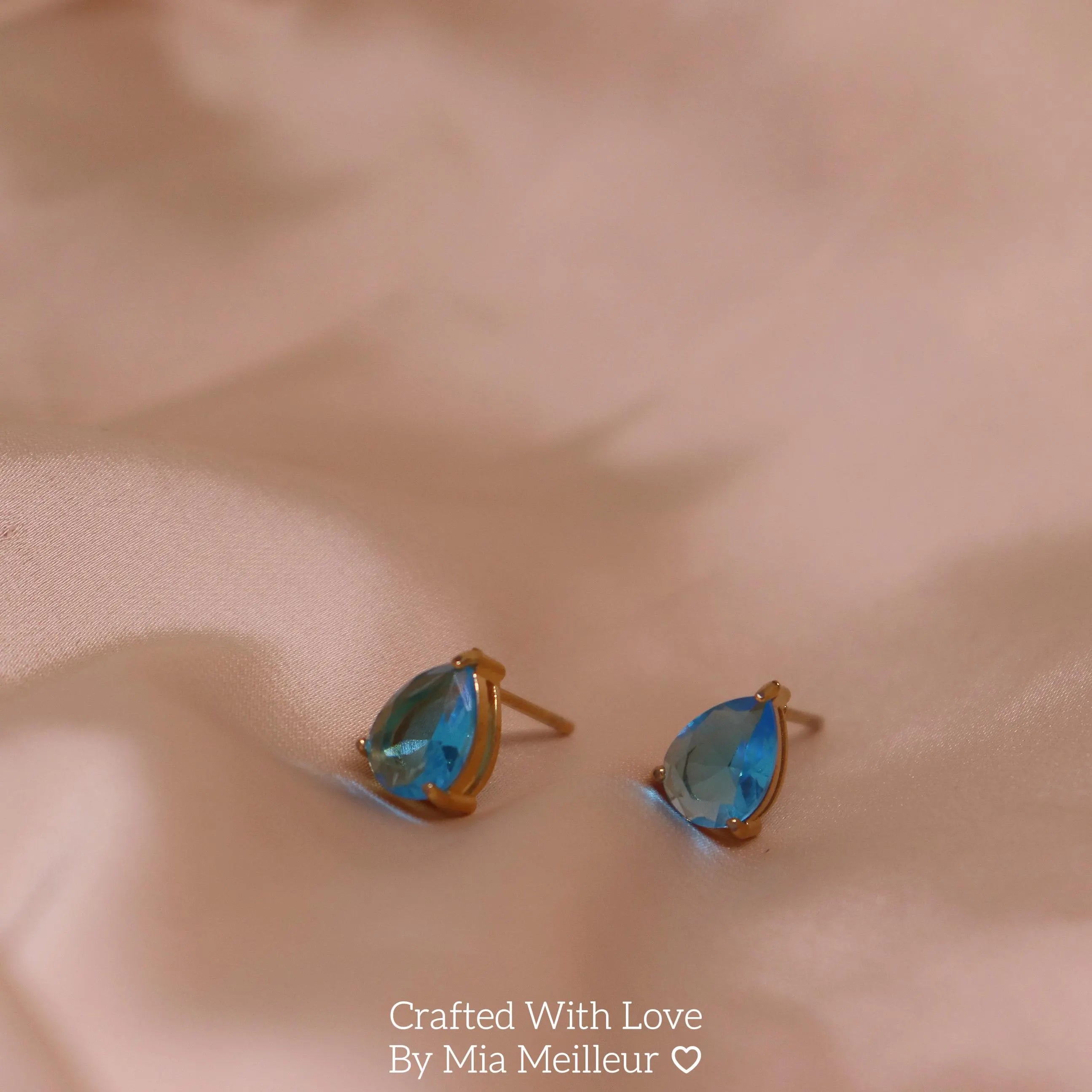 Birthstone Stud Earrings