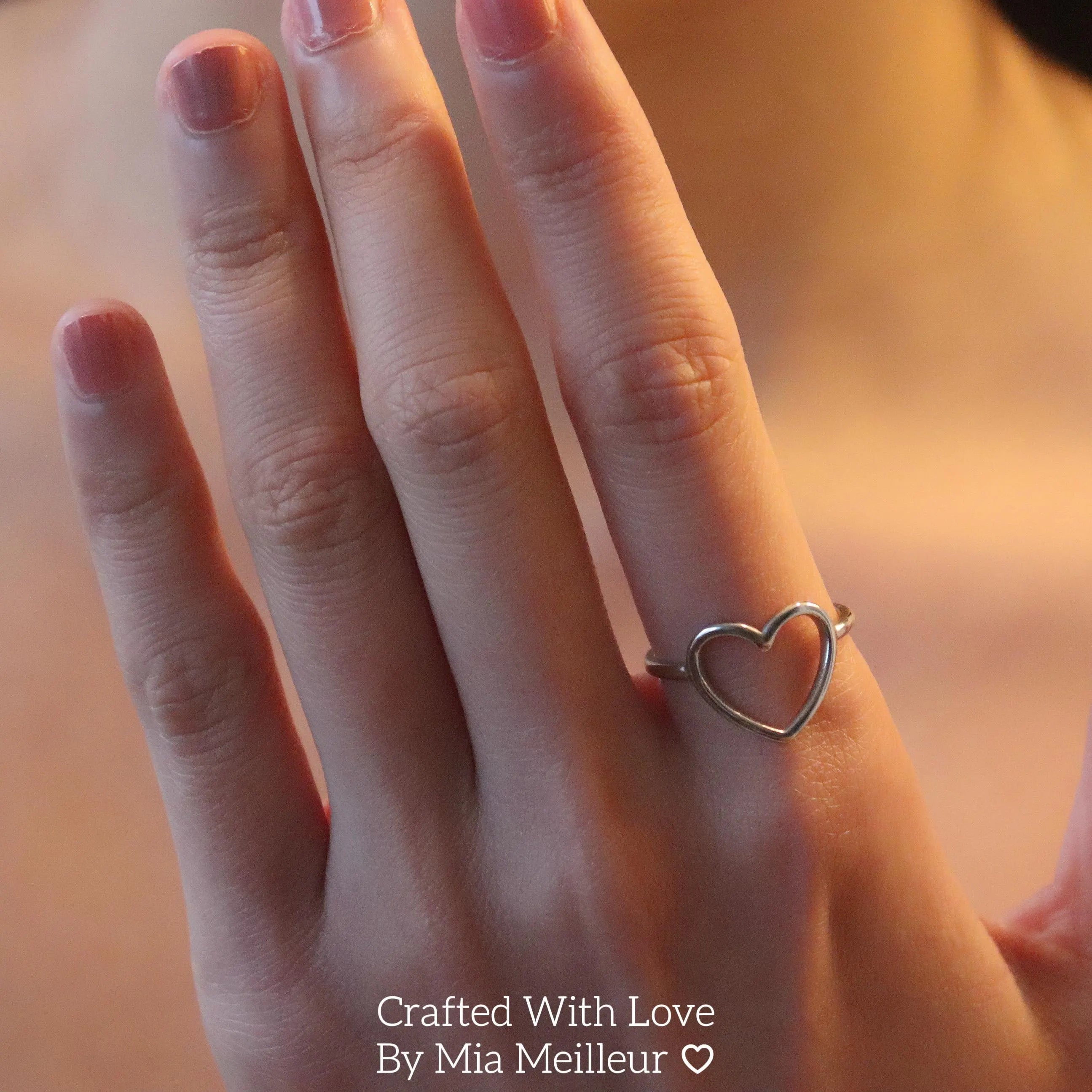 Open Heart Ring
