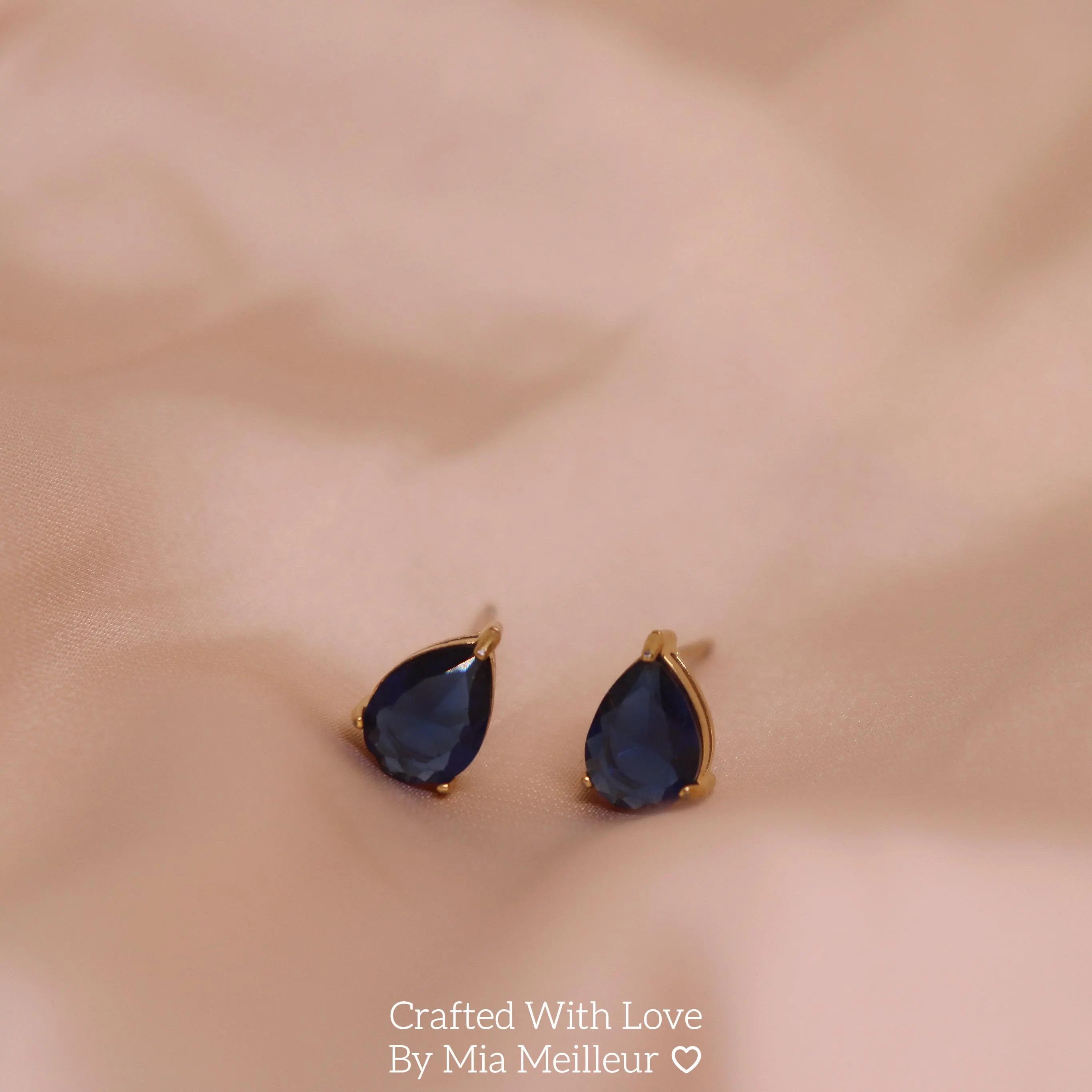 Birthstone Stud Earrings