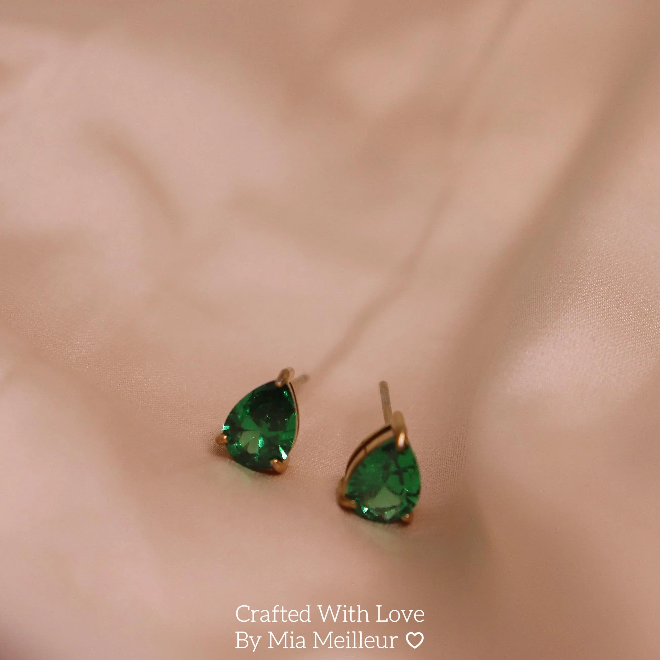 Birthstone Stud Earrings