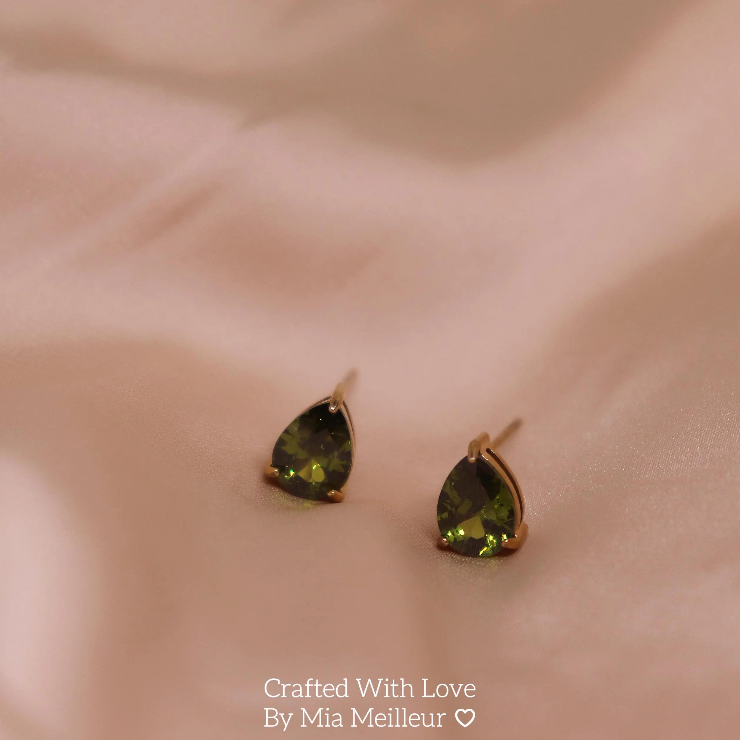 Birthstone Stud Earrings