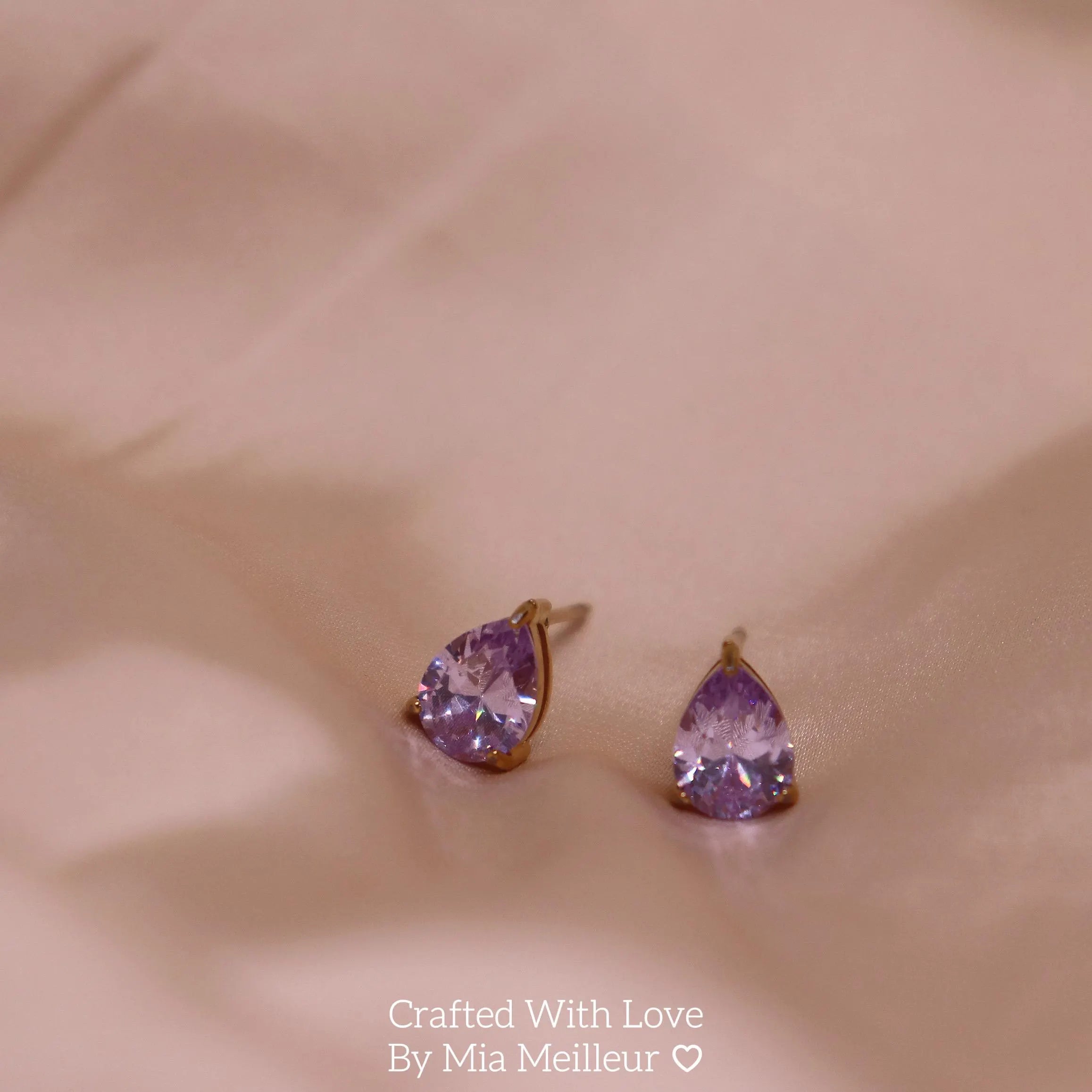Birthstone Stud Earrings