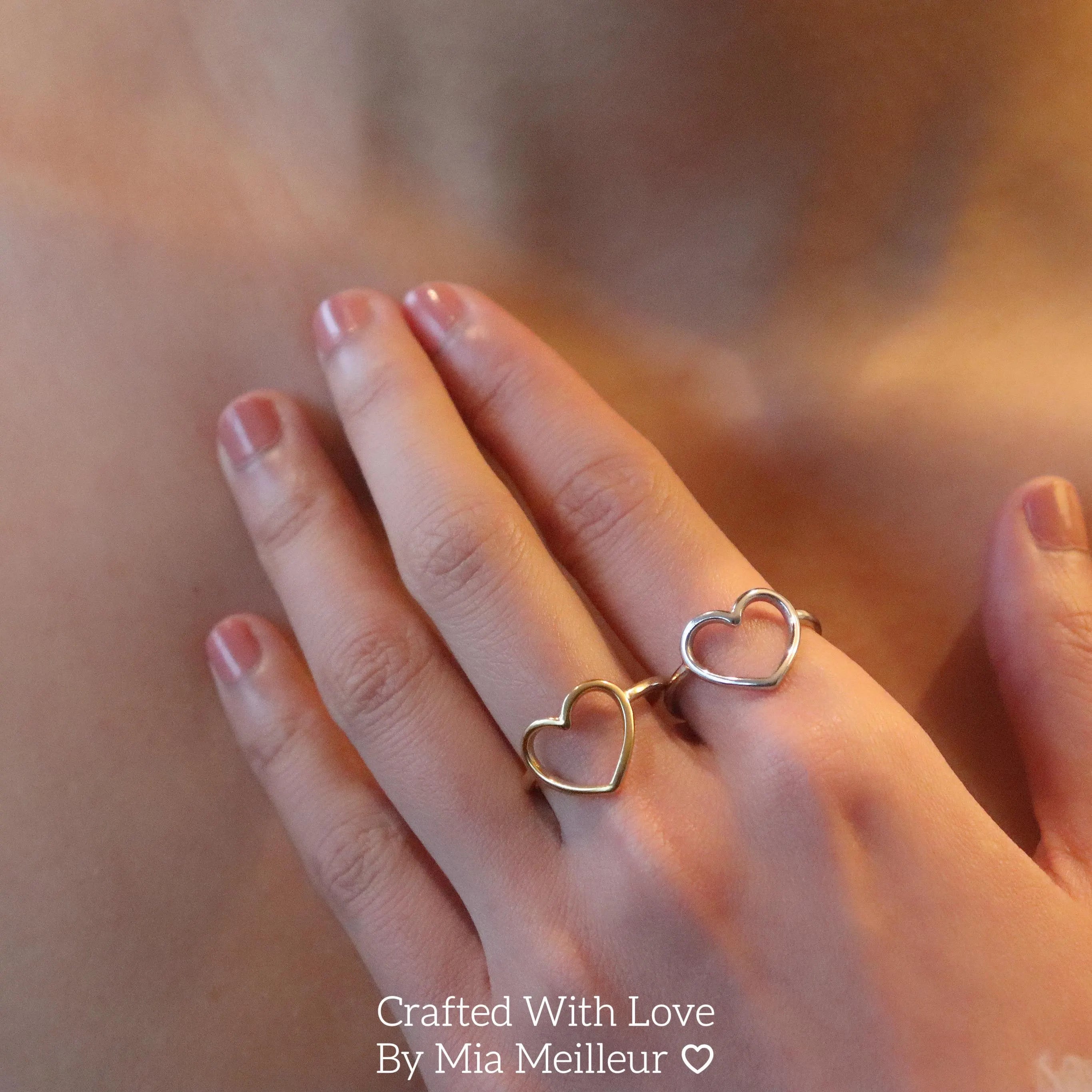 Open Heart Ring