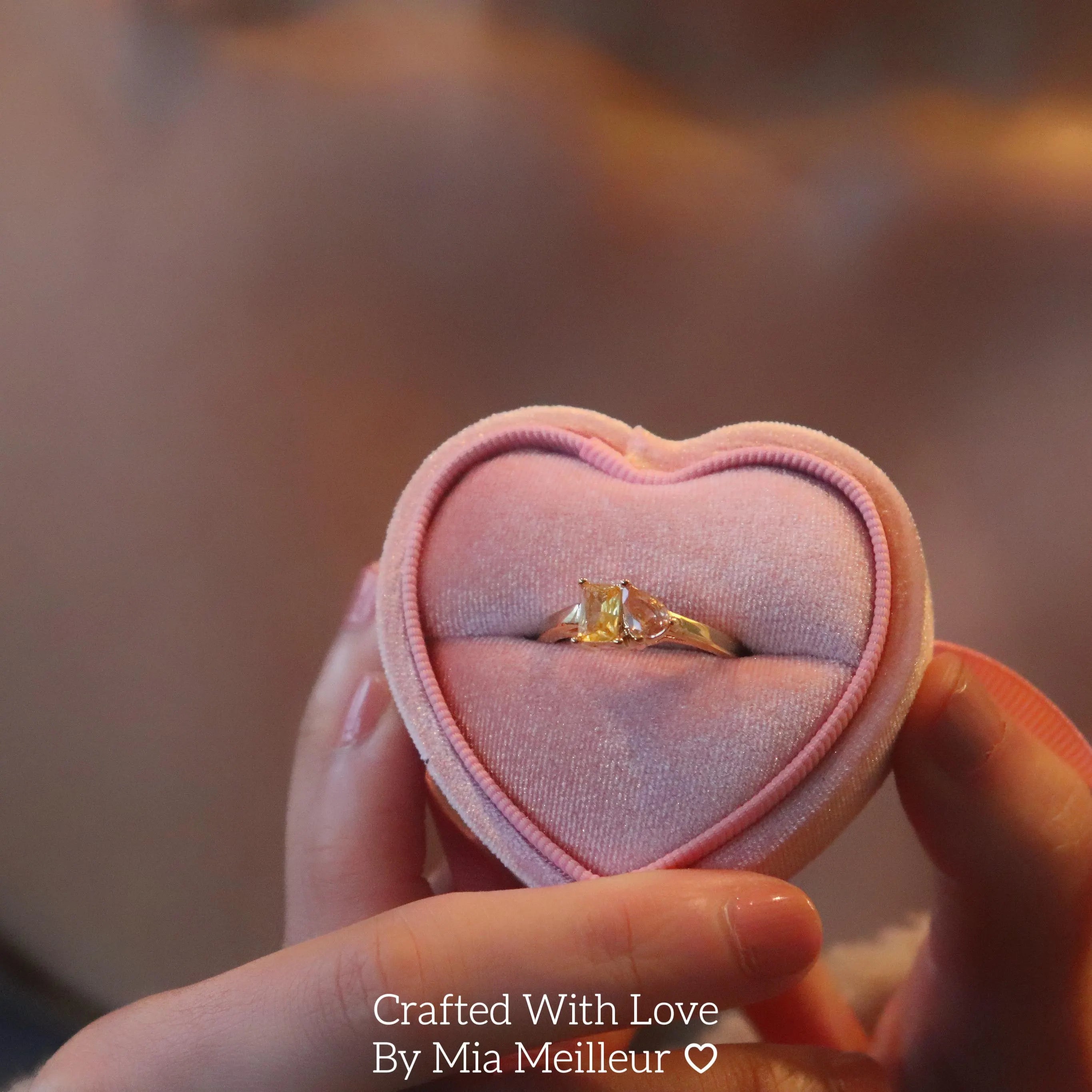 Toi et Moi Gemstone Ring