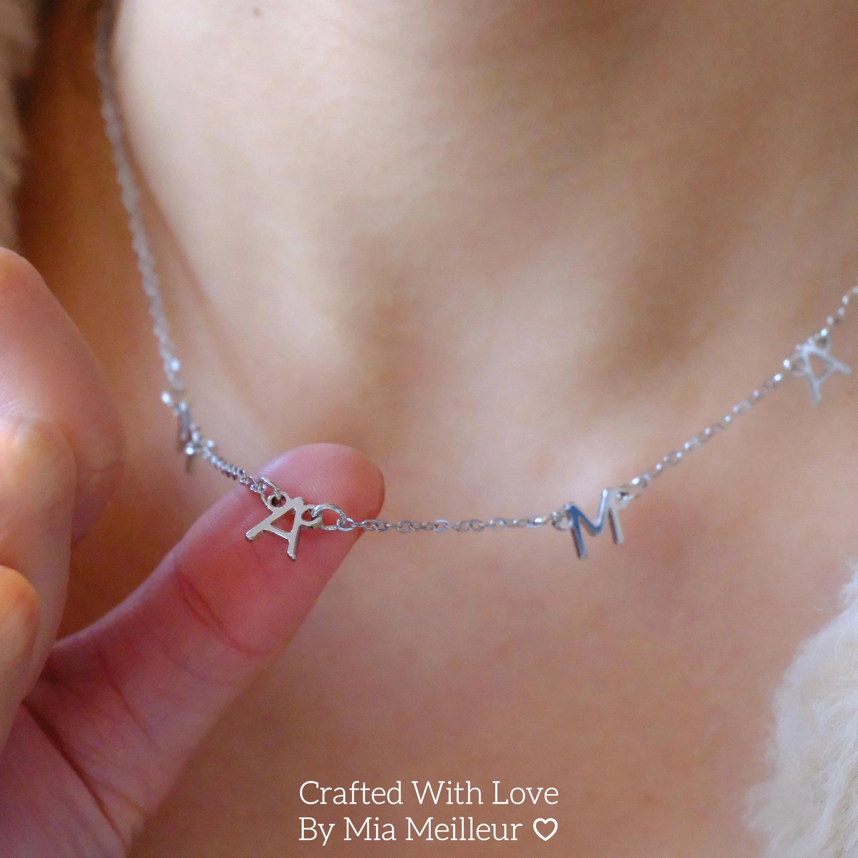 MAMA Letter Necklace