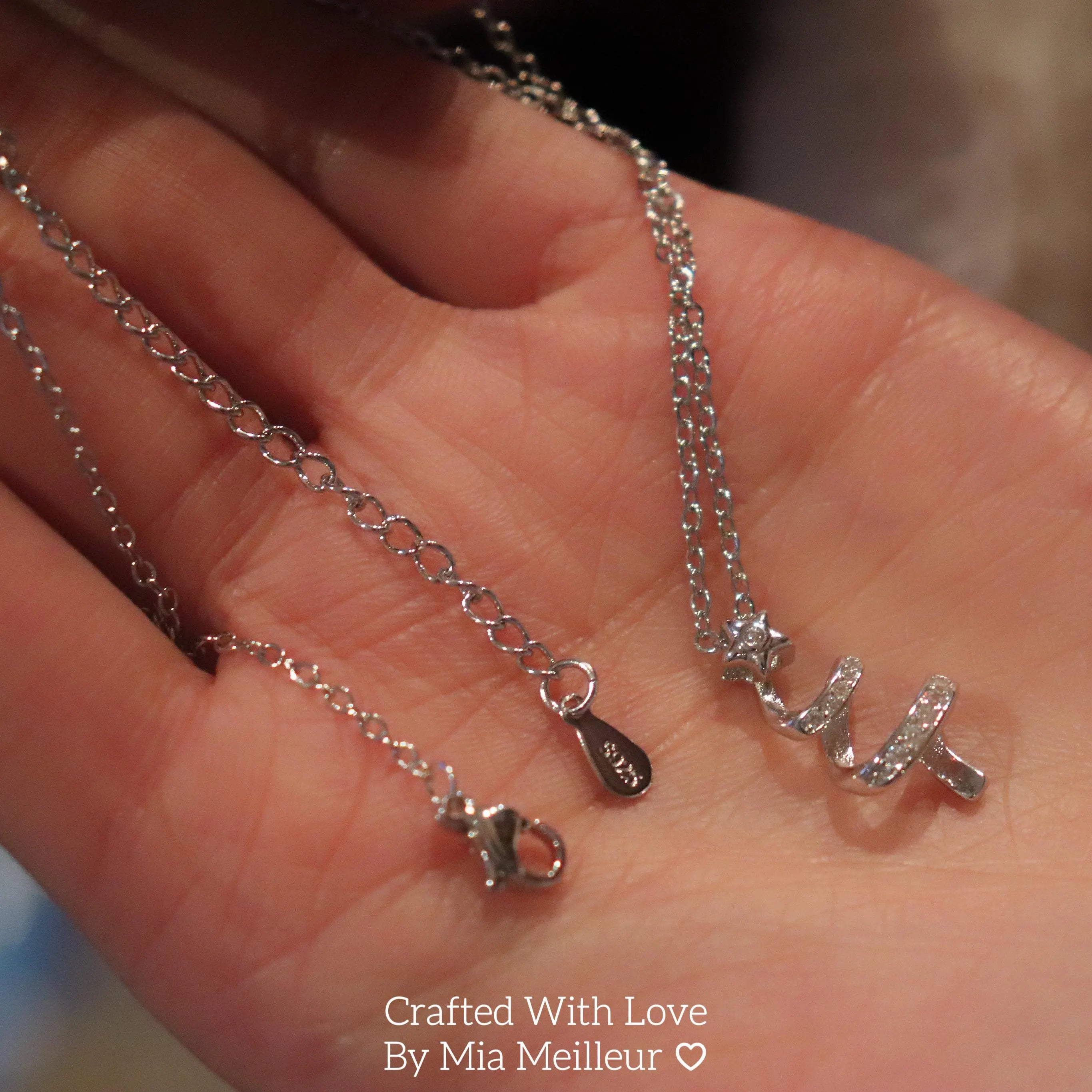 S925 Christmas Tree Pendant Necklace