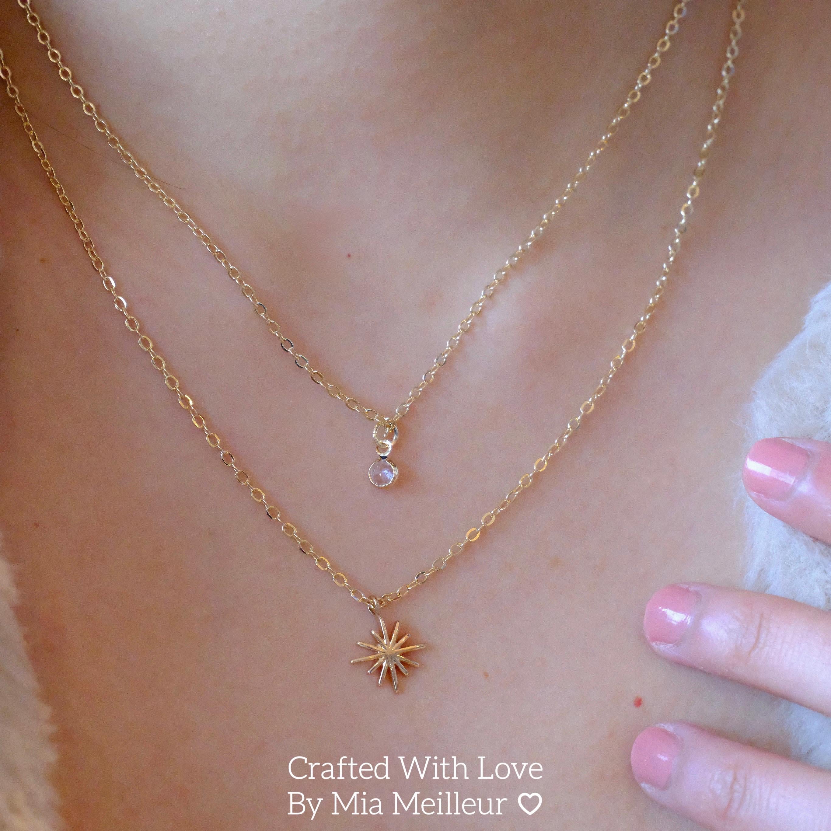 Starburst Layered Necklace