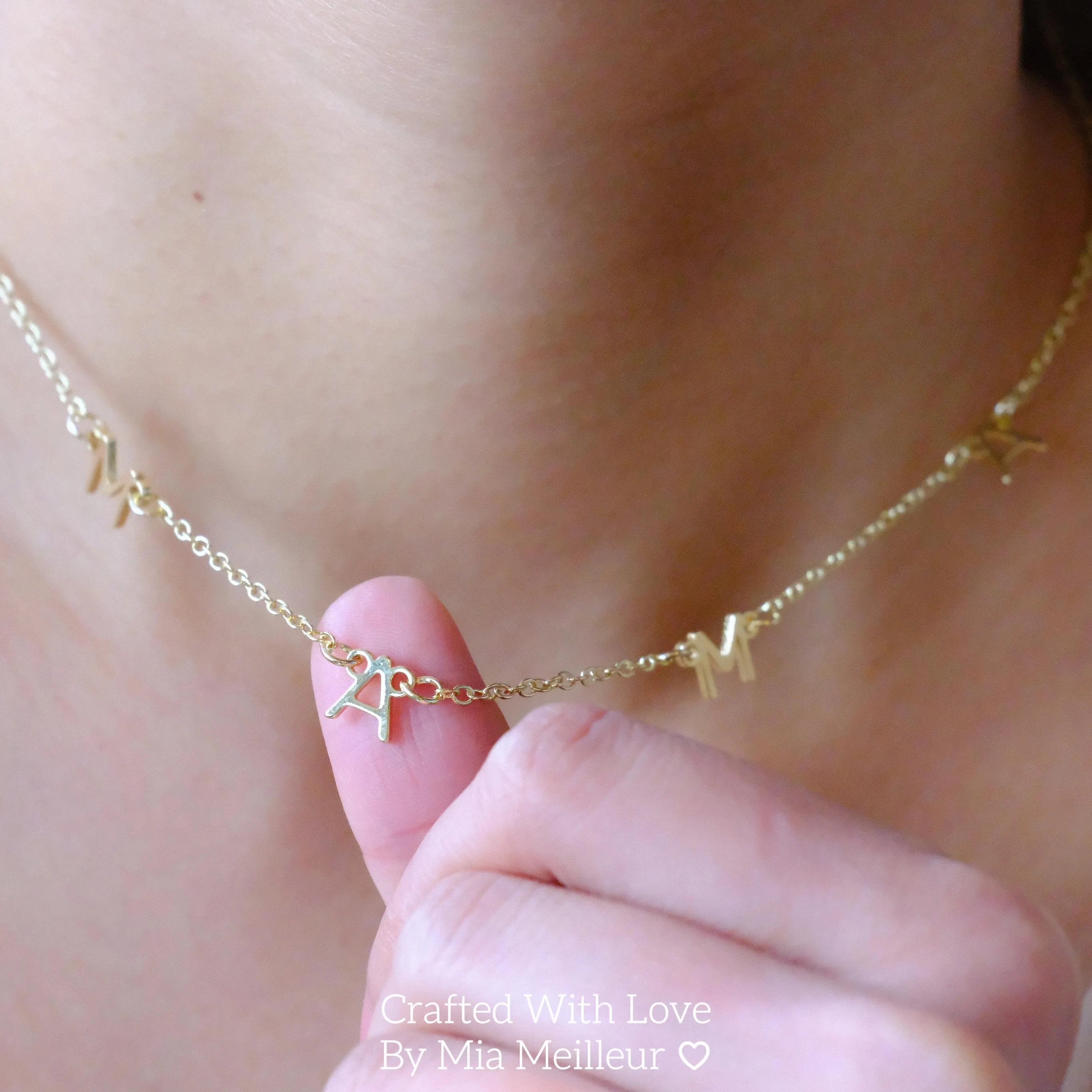 MAMA Letter Necklace