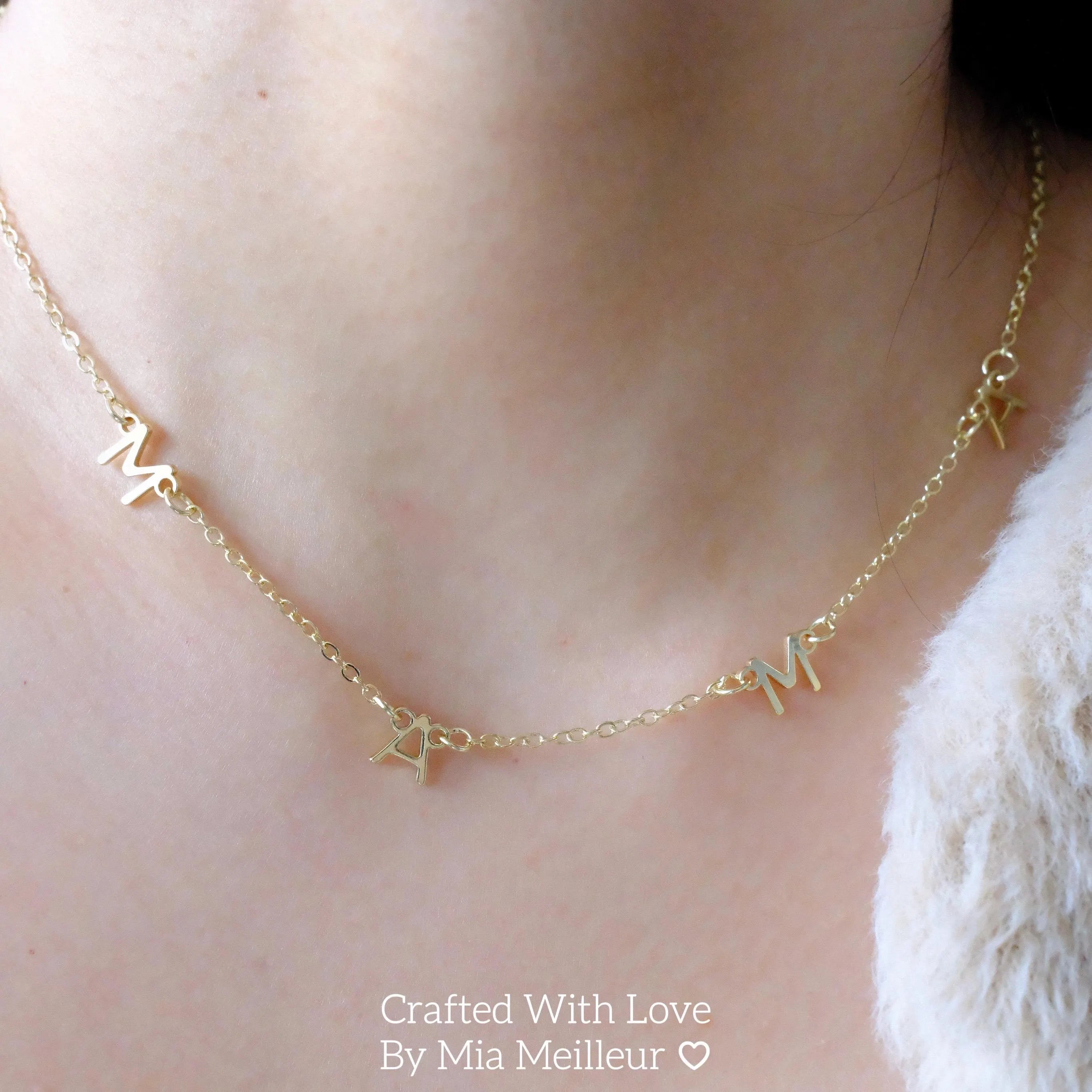 MAMA Letter Necklace