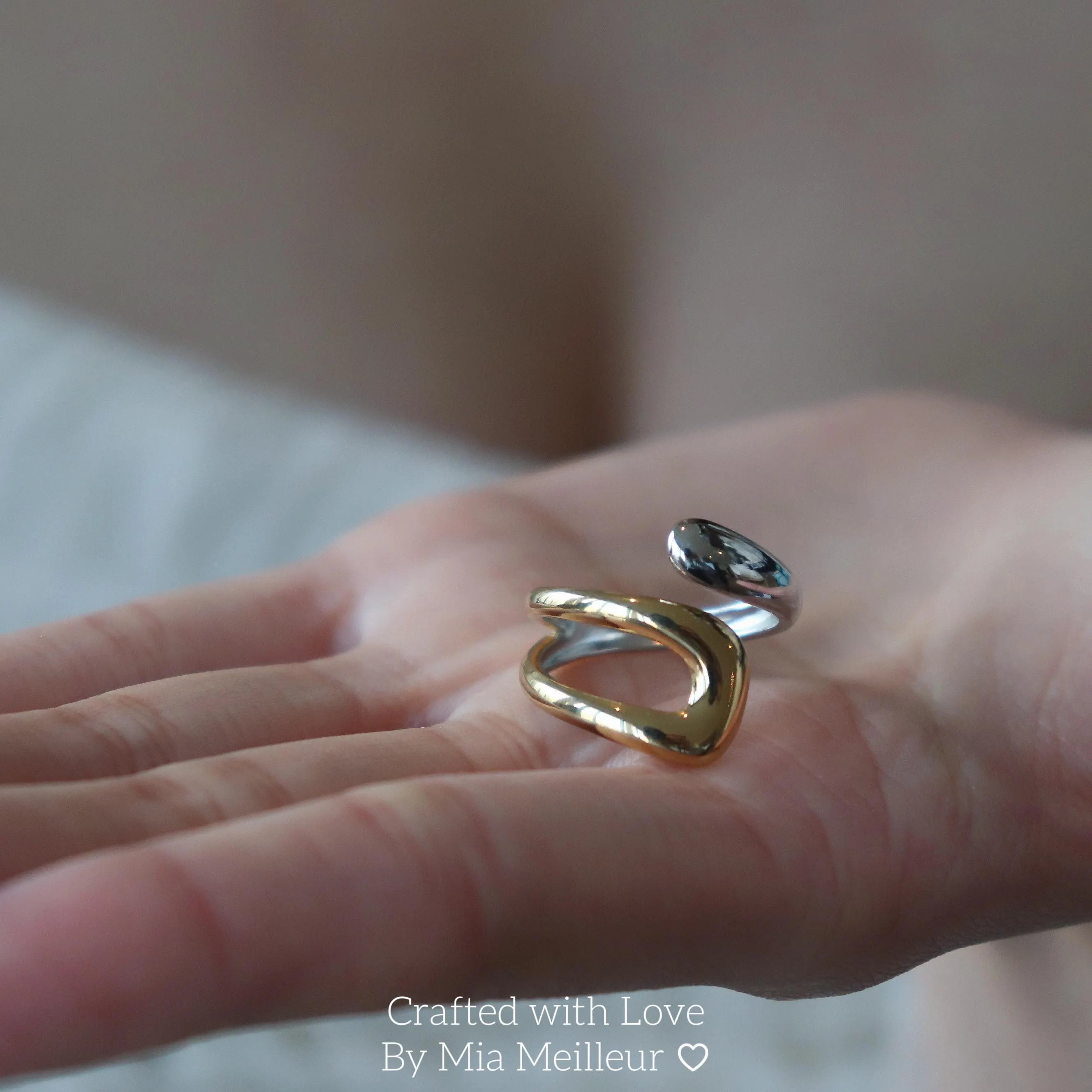 Minimalist Open Band Ring