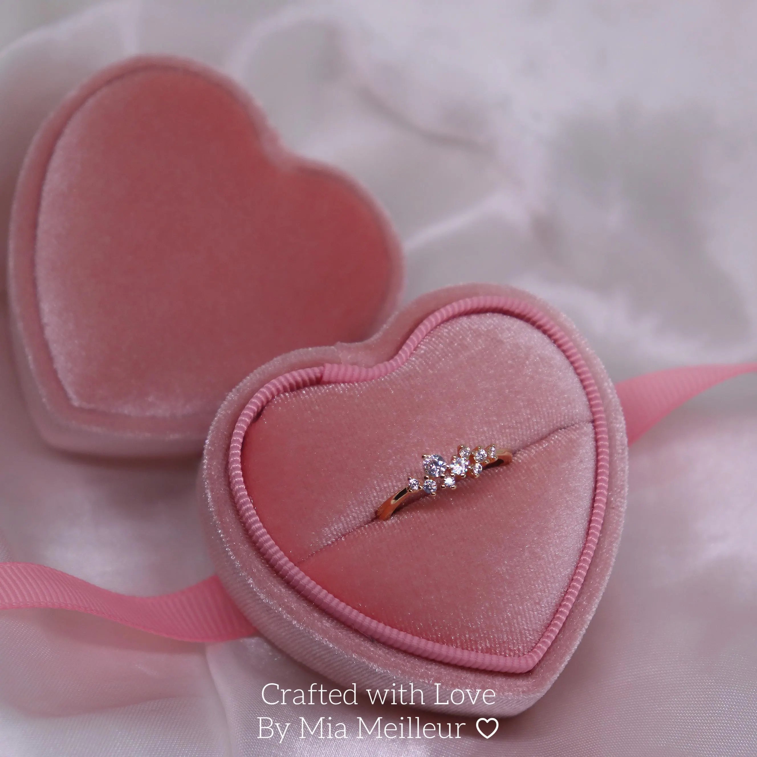 Diamond Cluster Ring