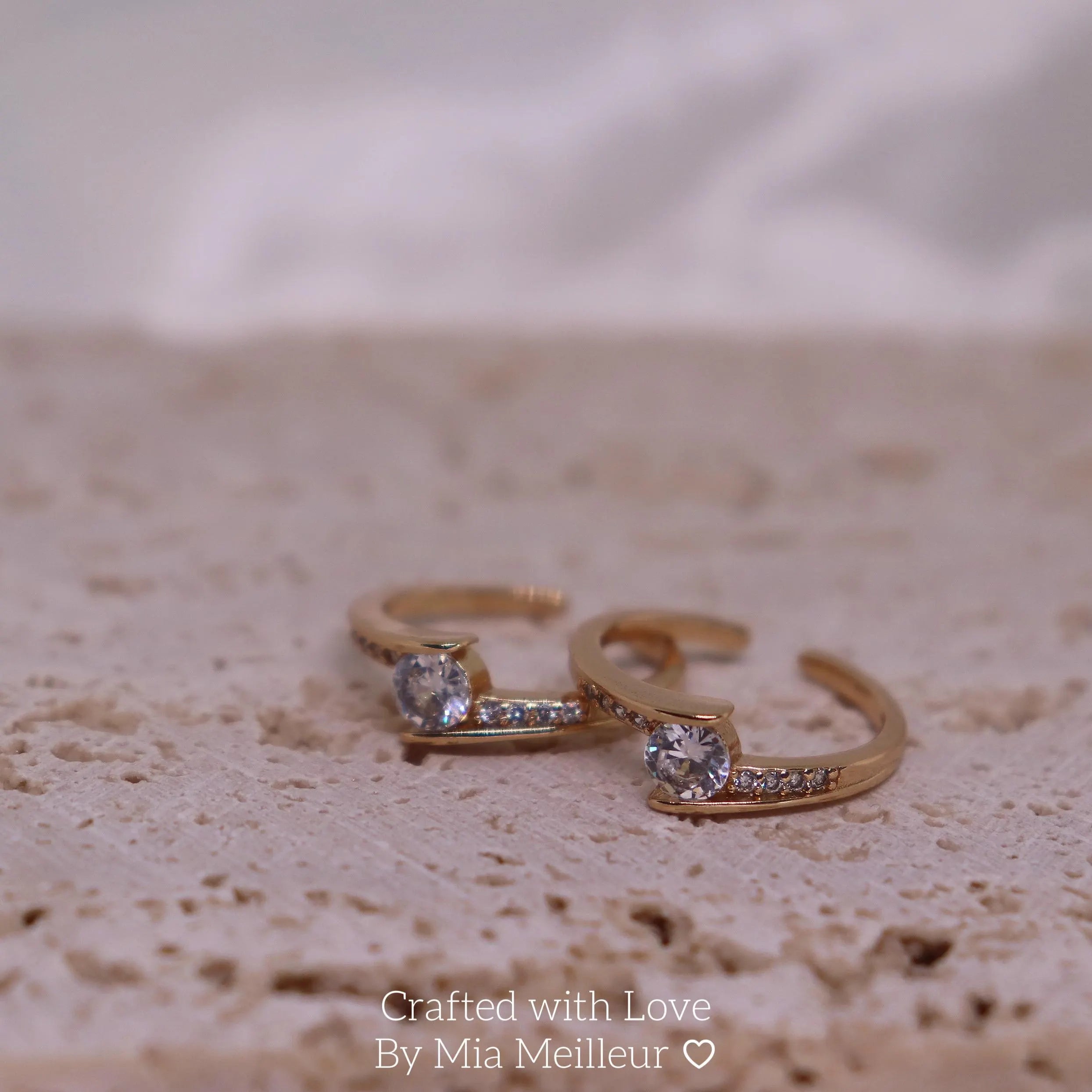 Classic Gold Diamond Ring