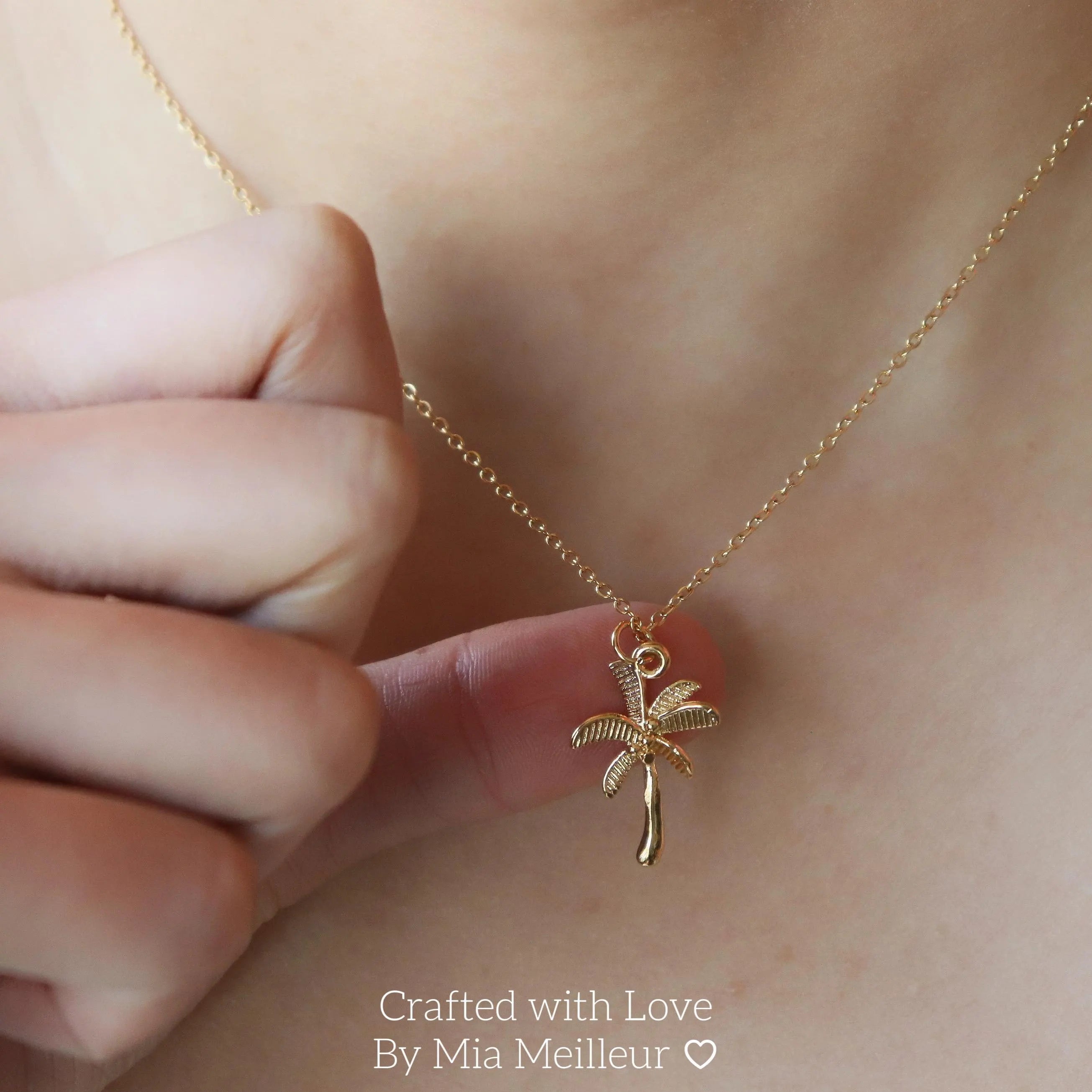 Palm Tree Necklace