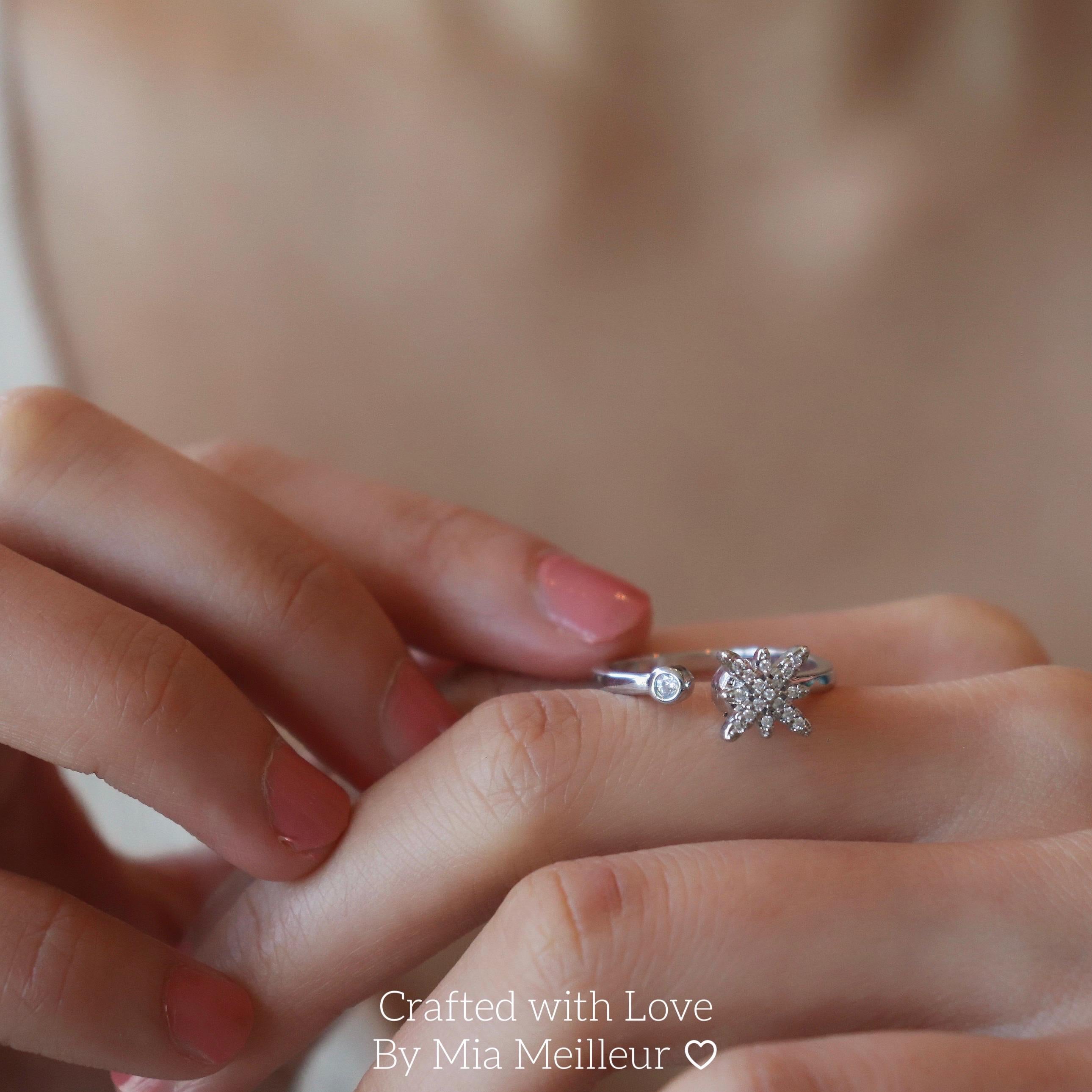 North Star Spinning Ring