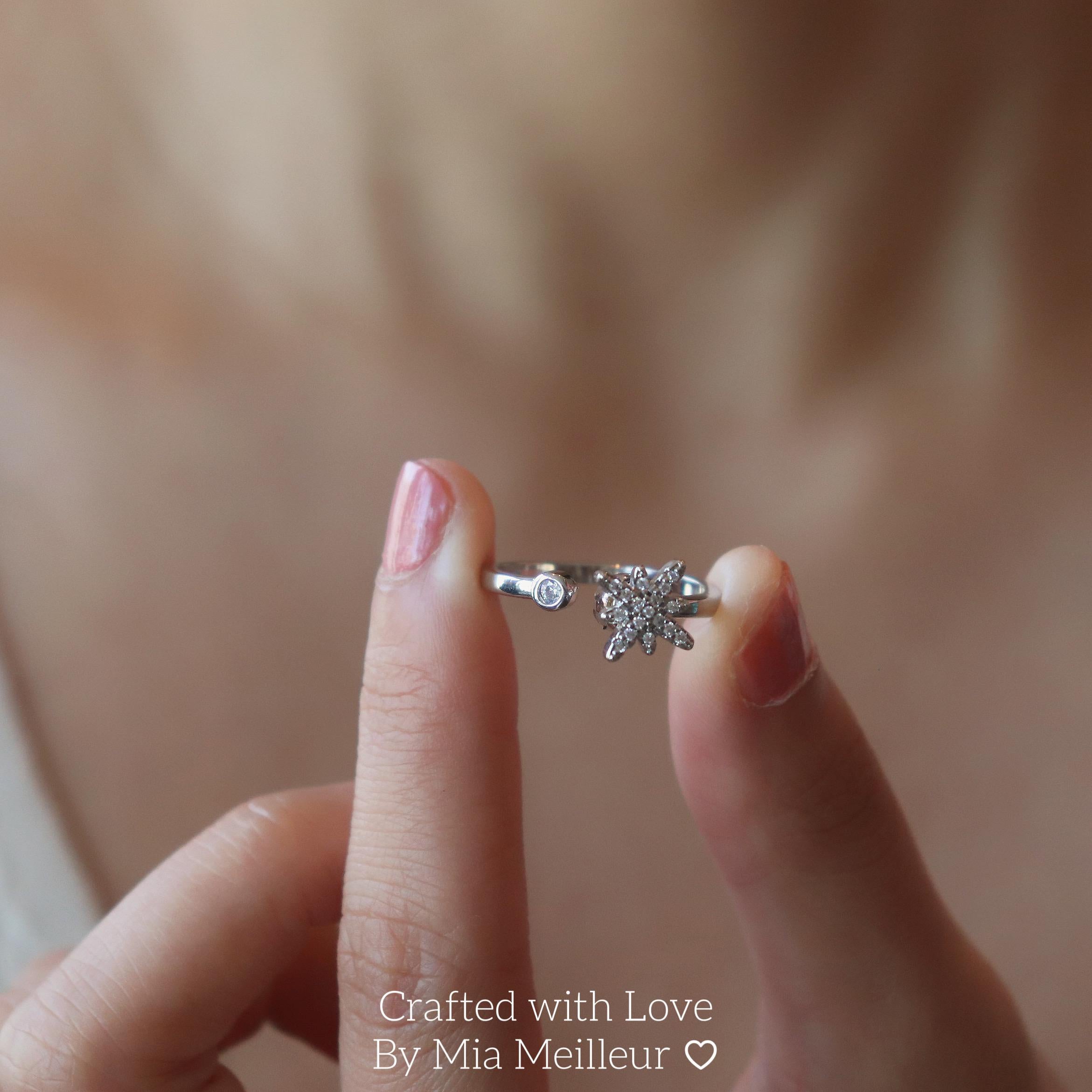 North Star Spinning Ring