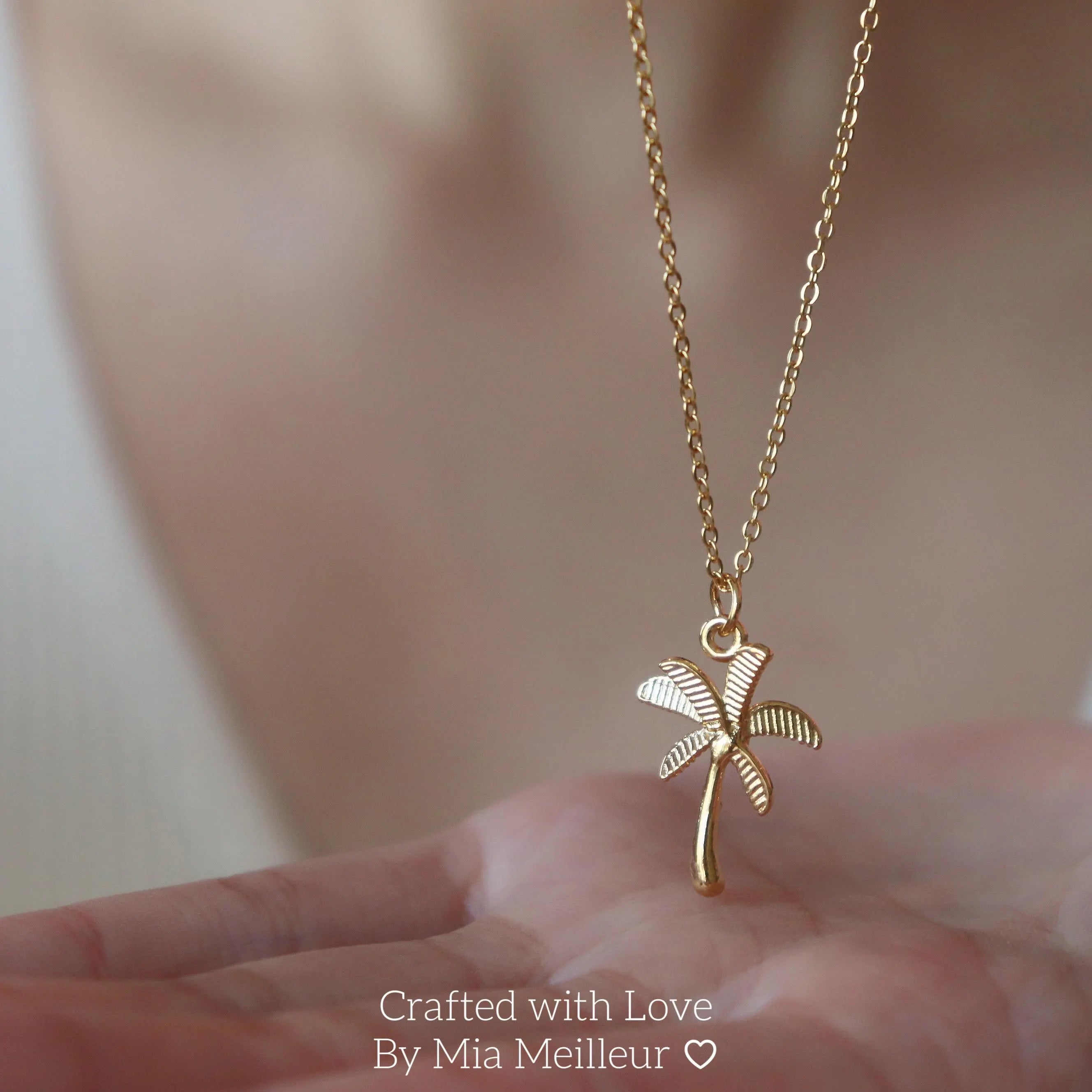 Palm Tree Necklace