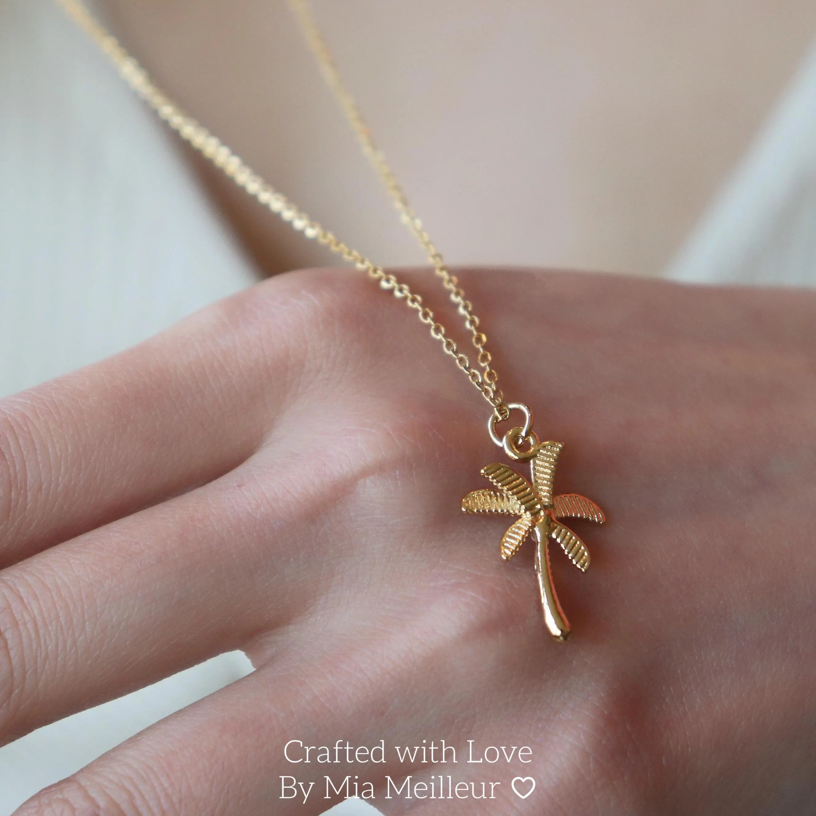 Palm Tree Necklace