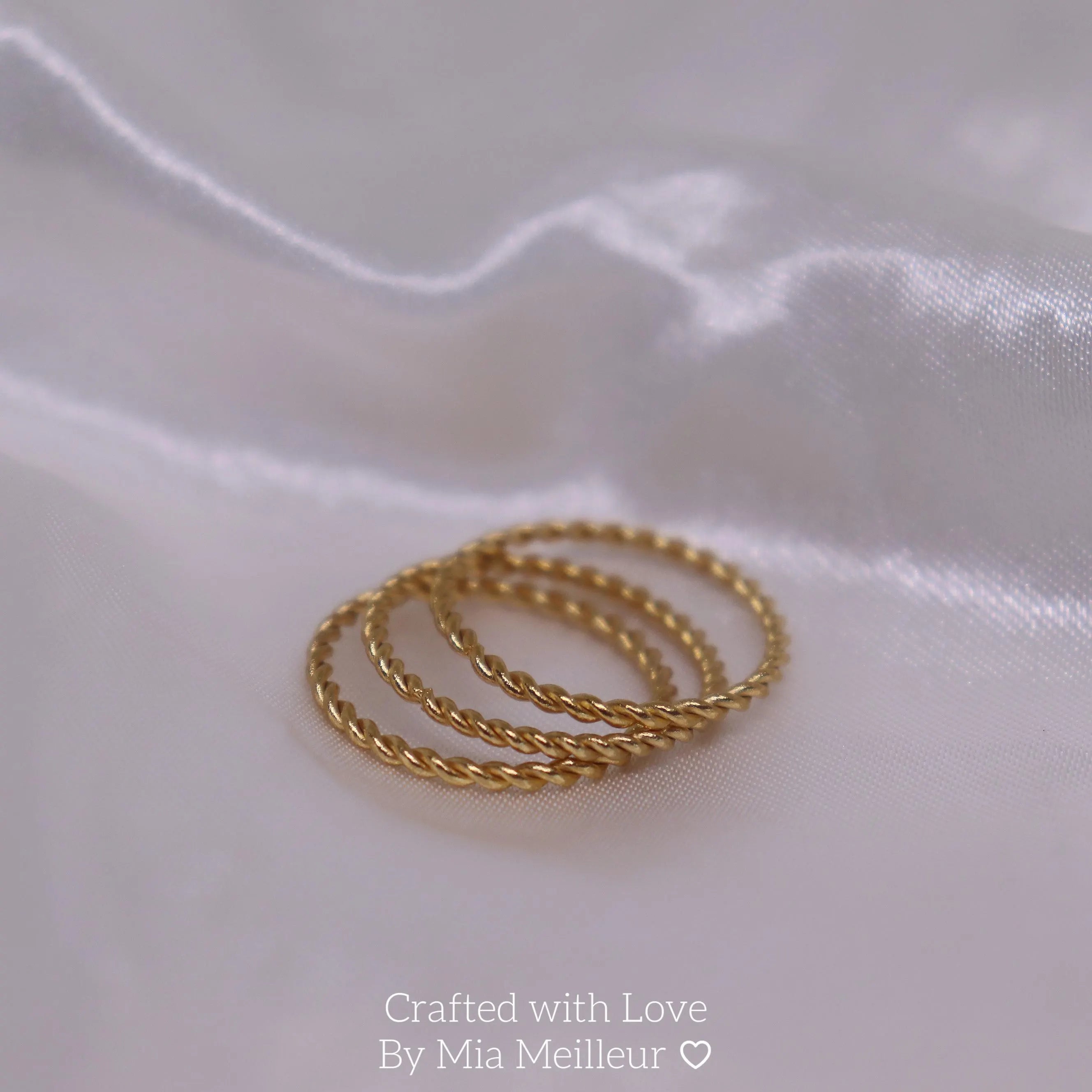 Twist Stackable Ring