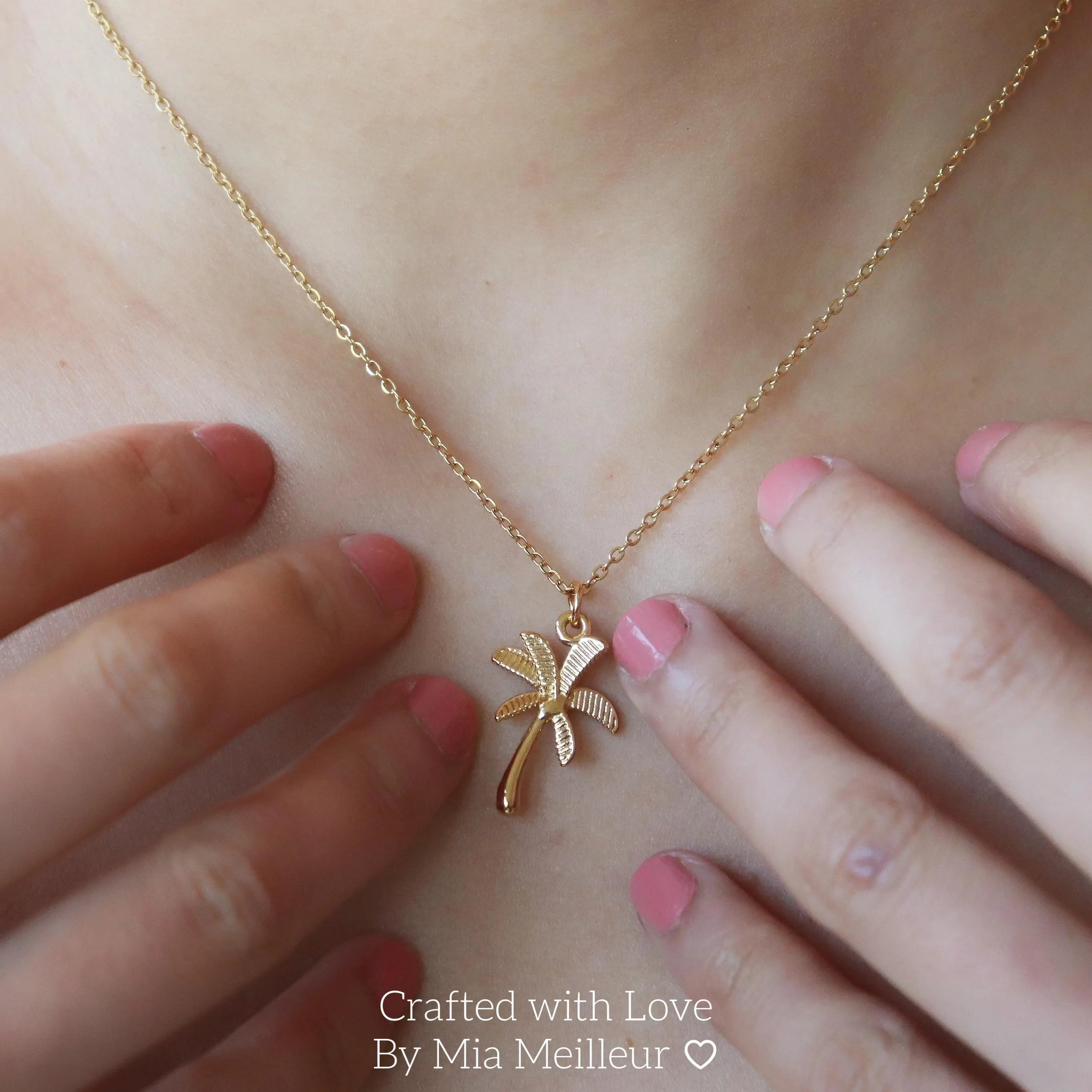 Palm Tree Necklace